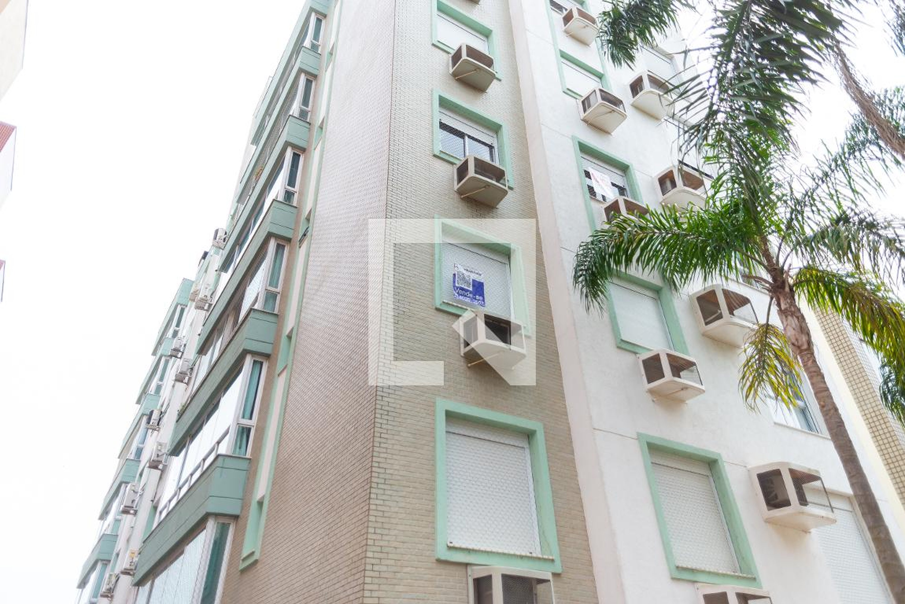 Fachada do Prédio Edifício Residencial Contemporâneo