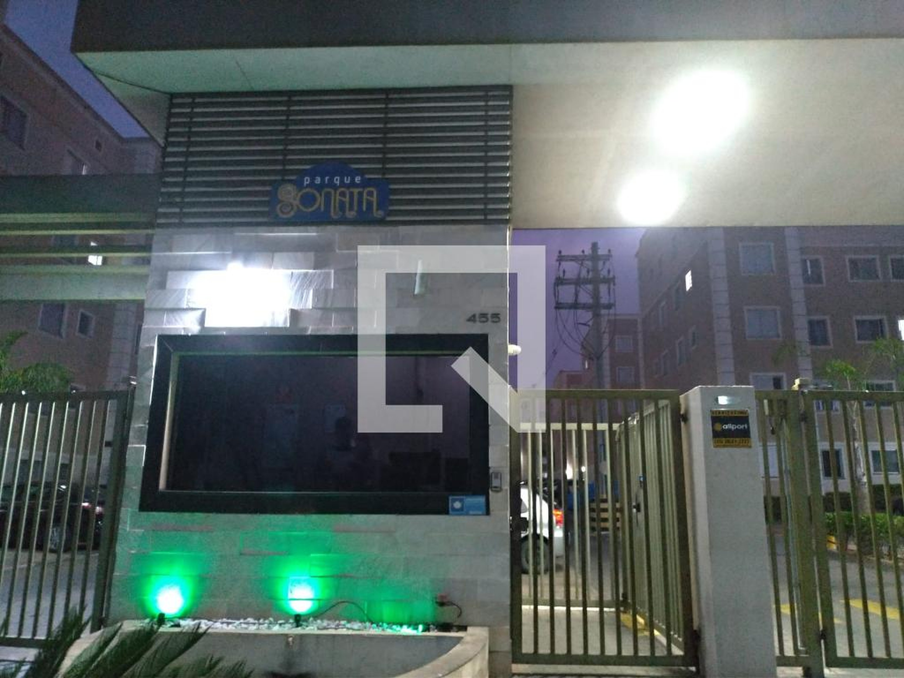 Fachada do Condomínio Condomínio Parque Sonata