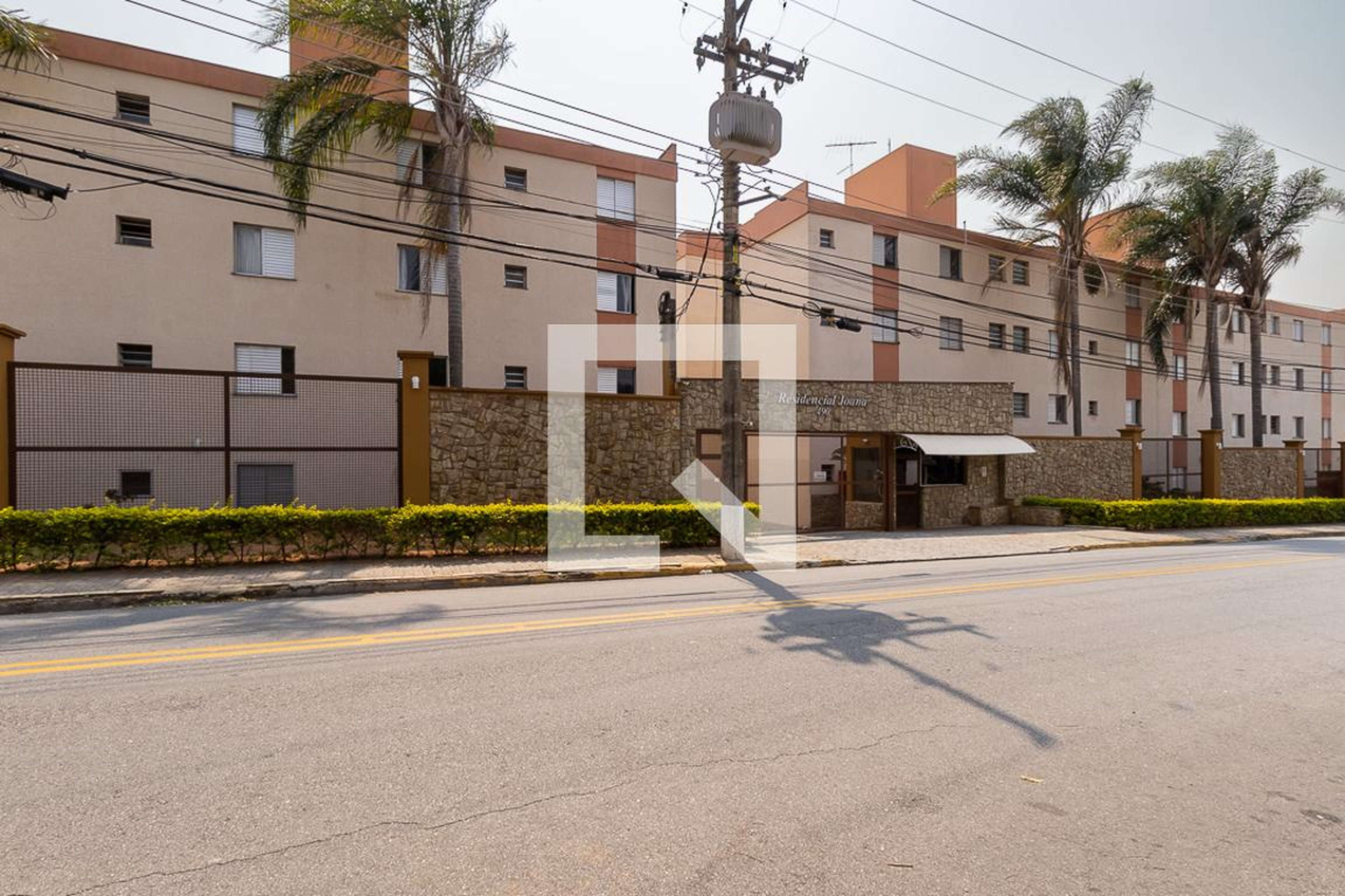 Fachada do Condomínio Residencial Joana