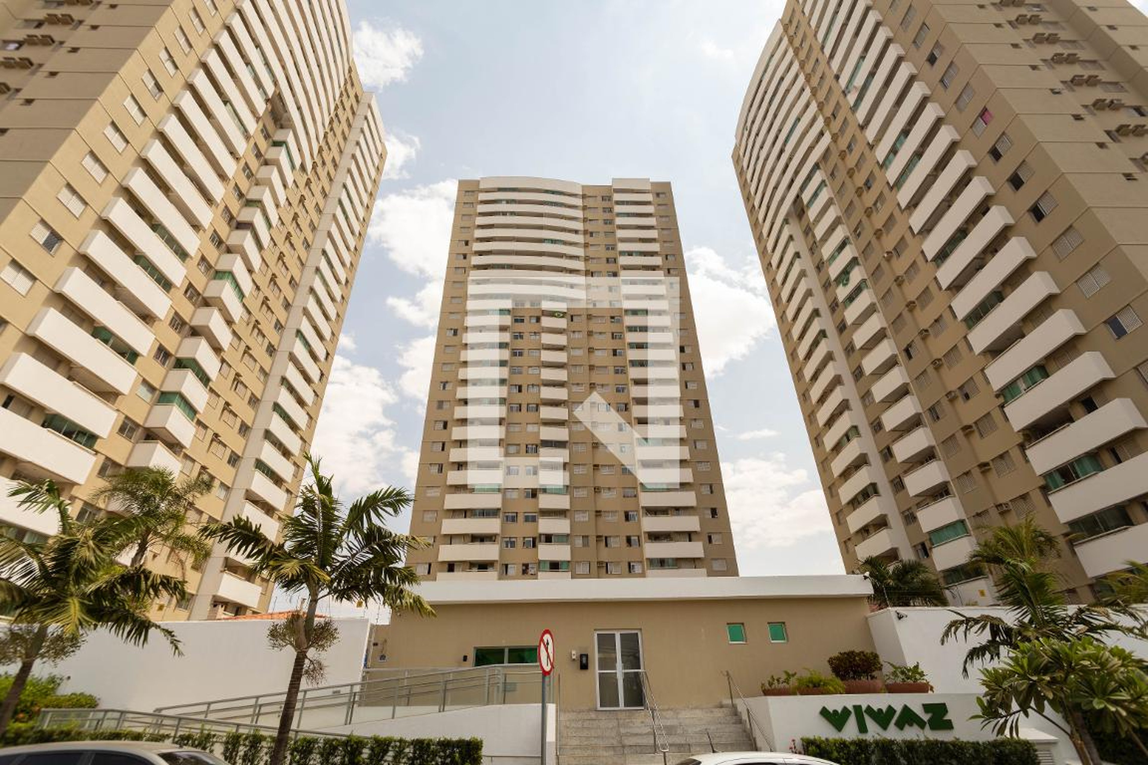 Fachada do Condomínio Residencial Vivaz