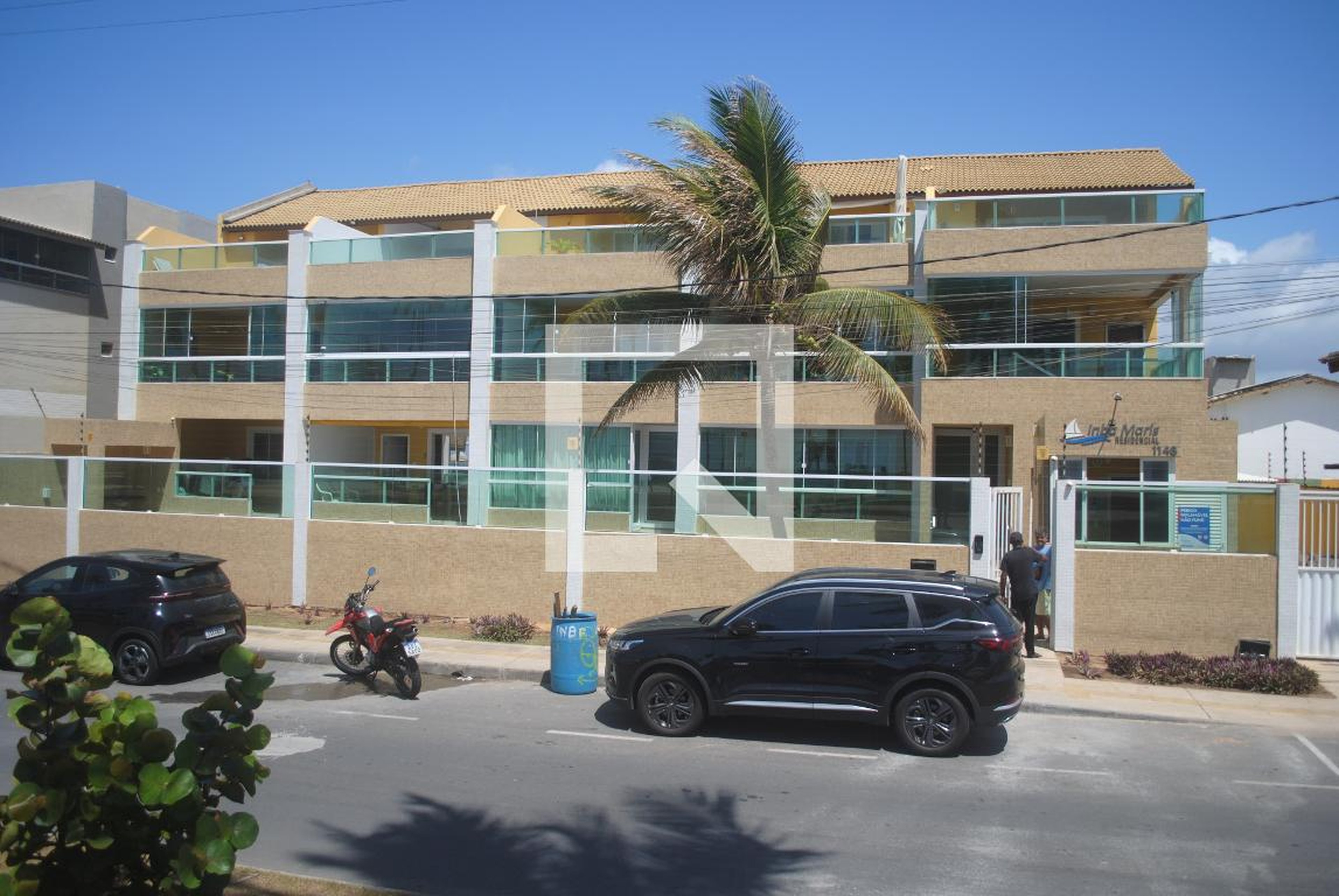 Fachada Condomínio em Avenida Beira Mar, 1148