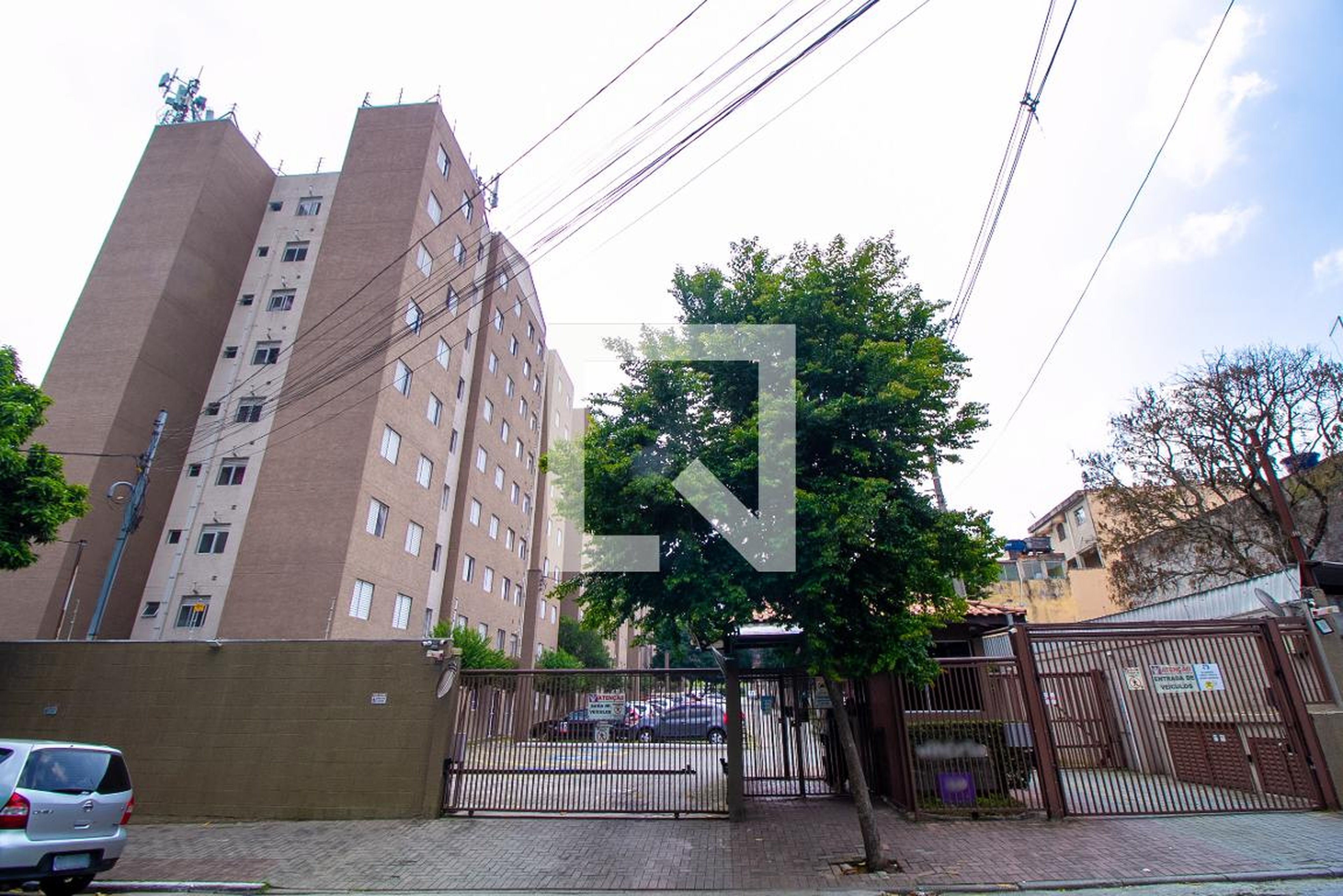 Fachada do Condomínio Residencial Vitória