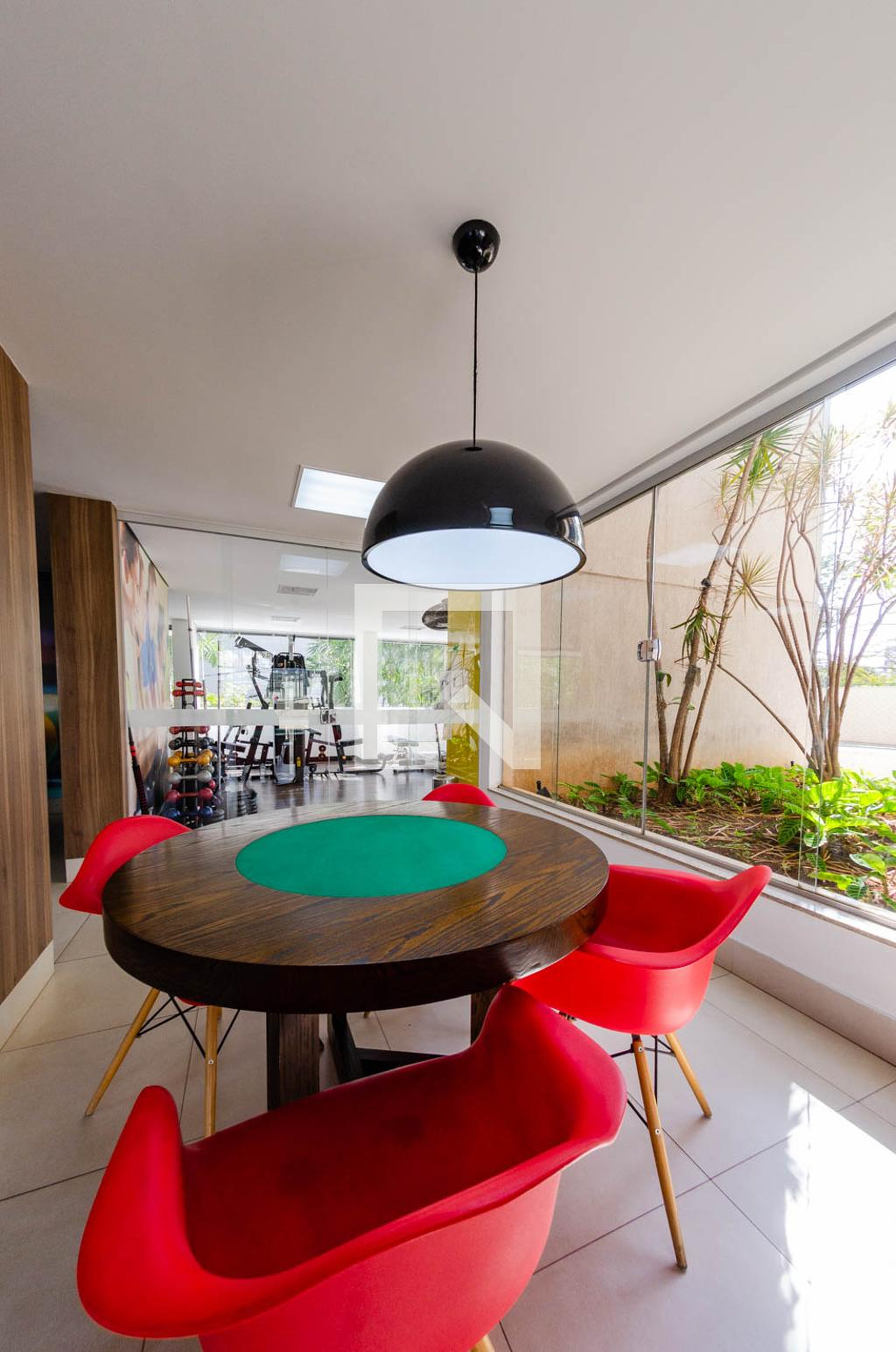 Salão de jogos - Edifício Fernando Hermanny