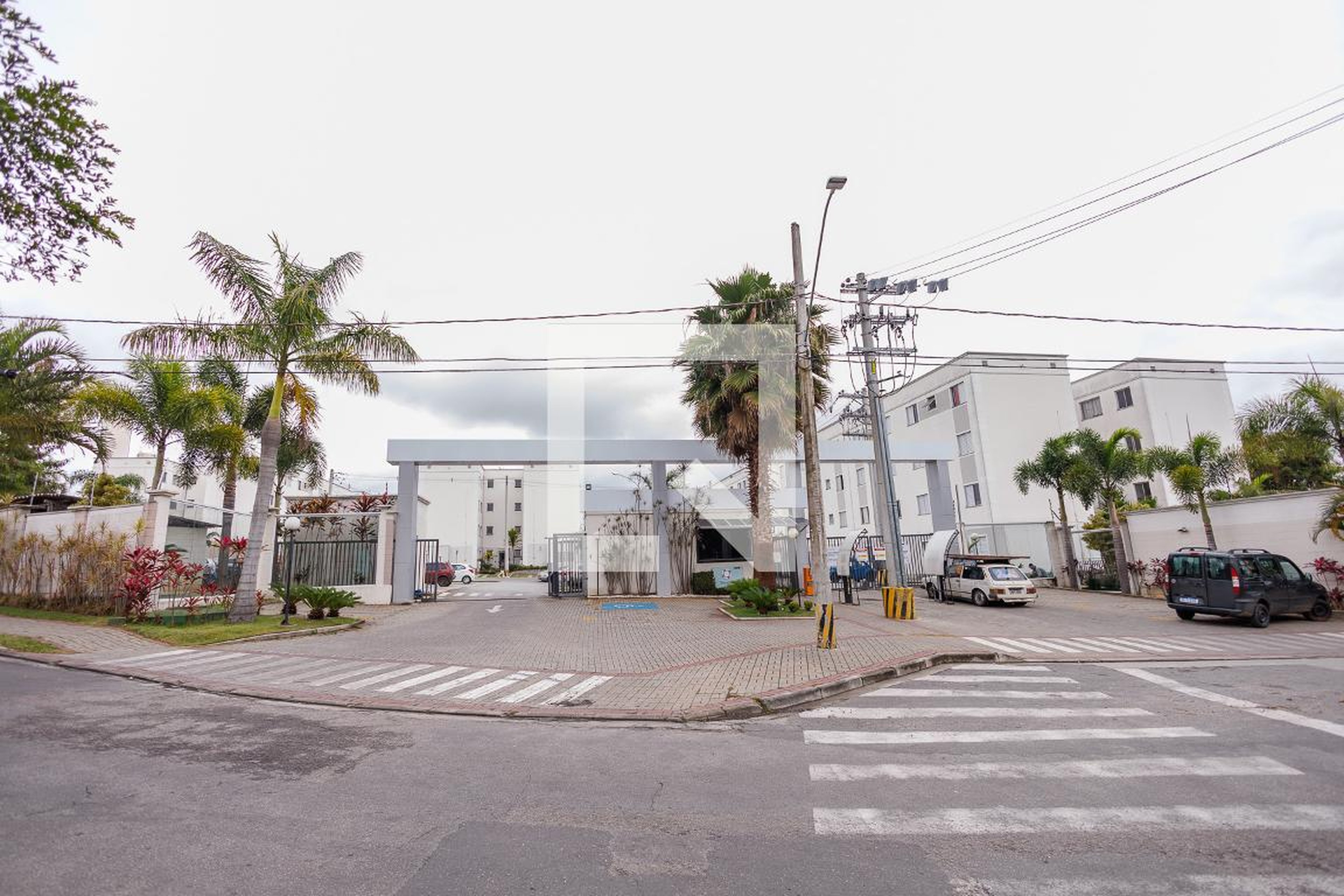 Fachada do Condomínio Condomínio Parque Trivellato