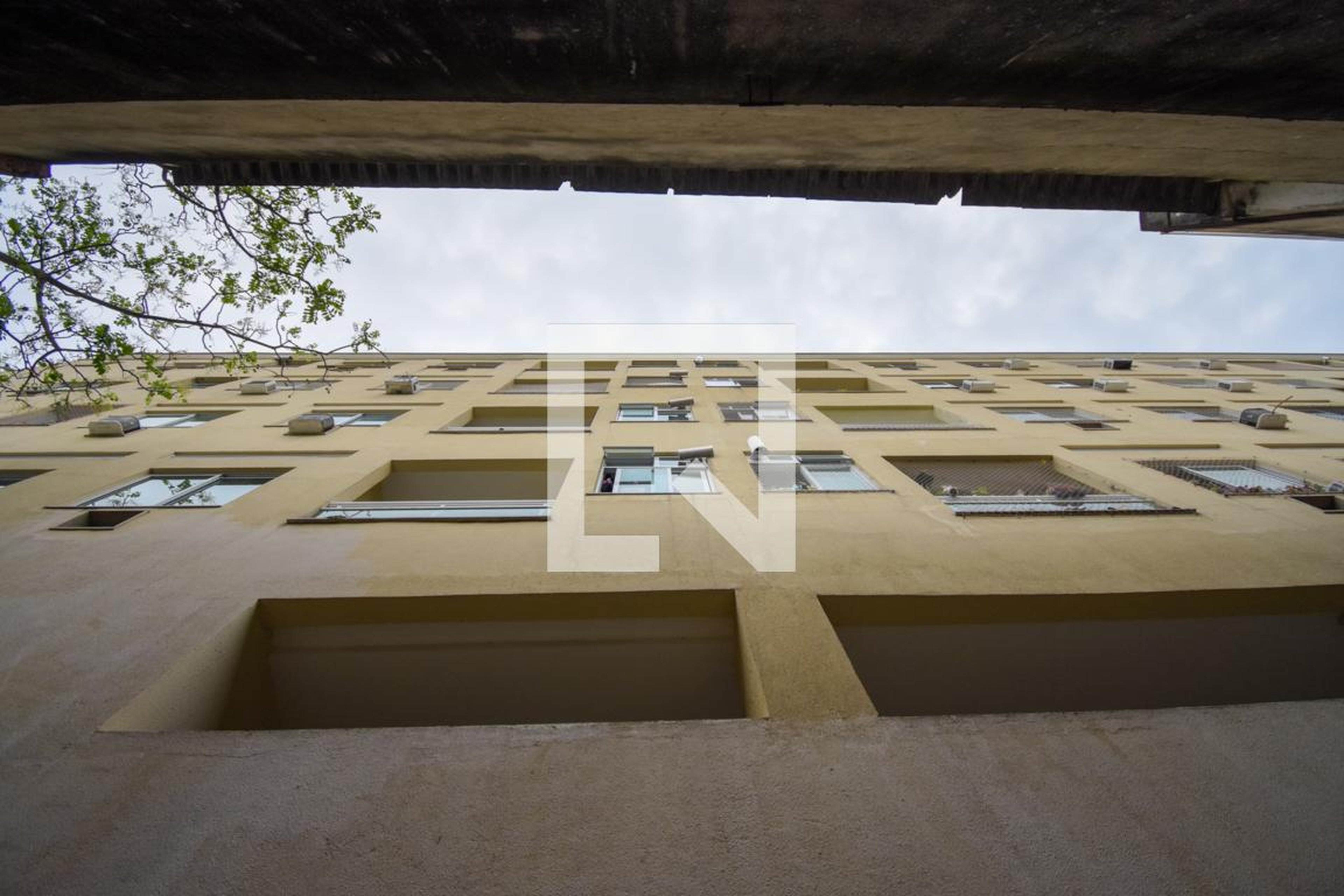 Fachada do Condomínio Condomínio Palazzo Riachuelo