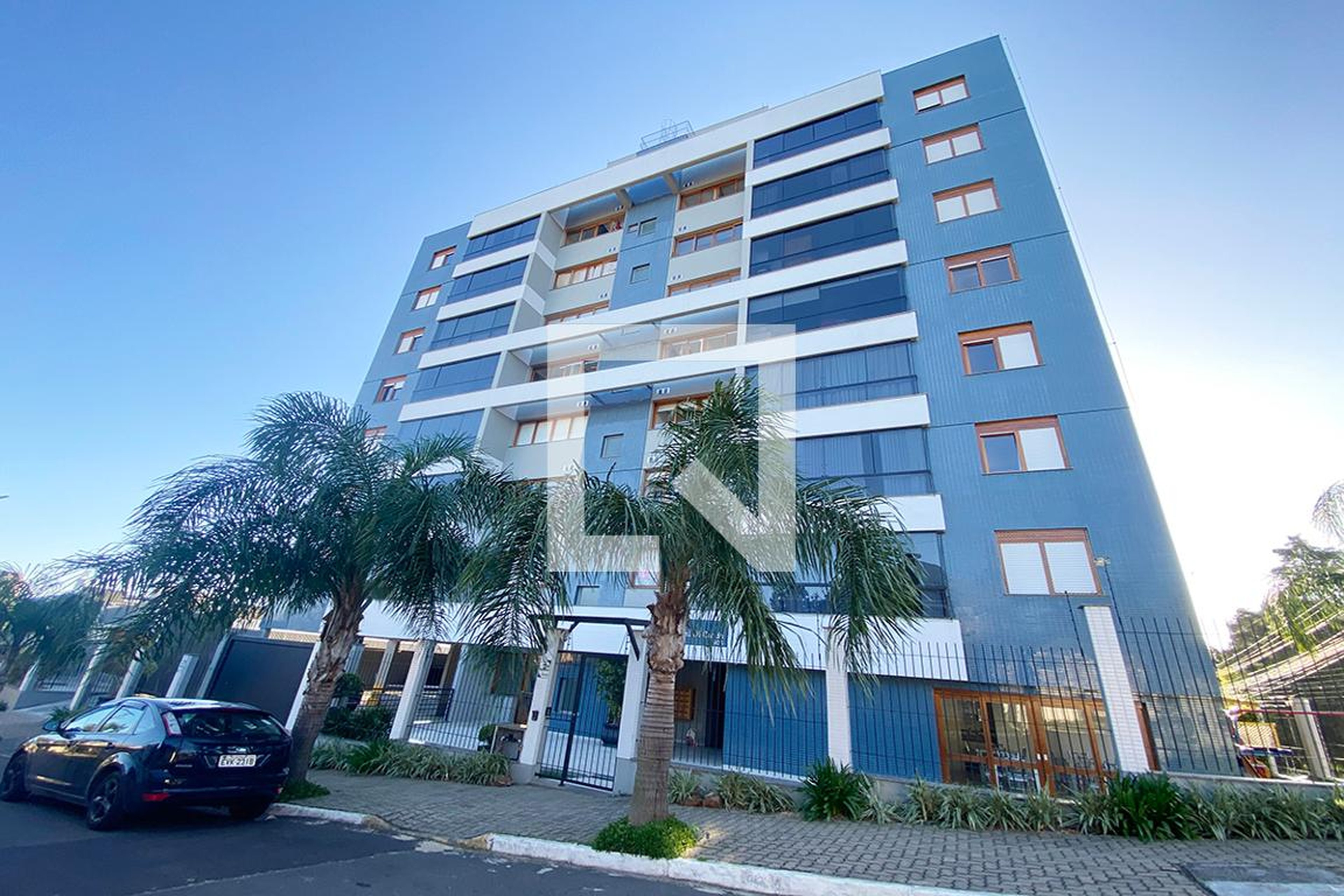 Fachada do Condomínio Residencial di Garden