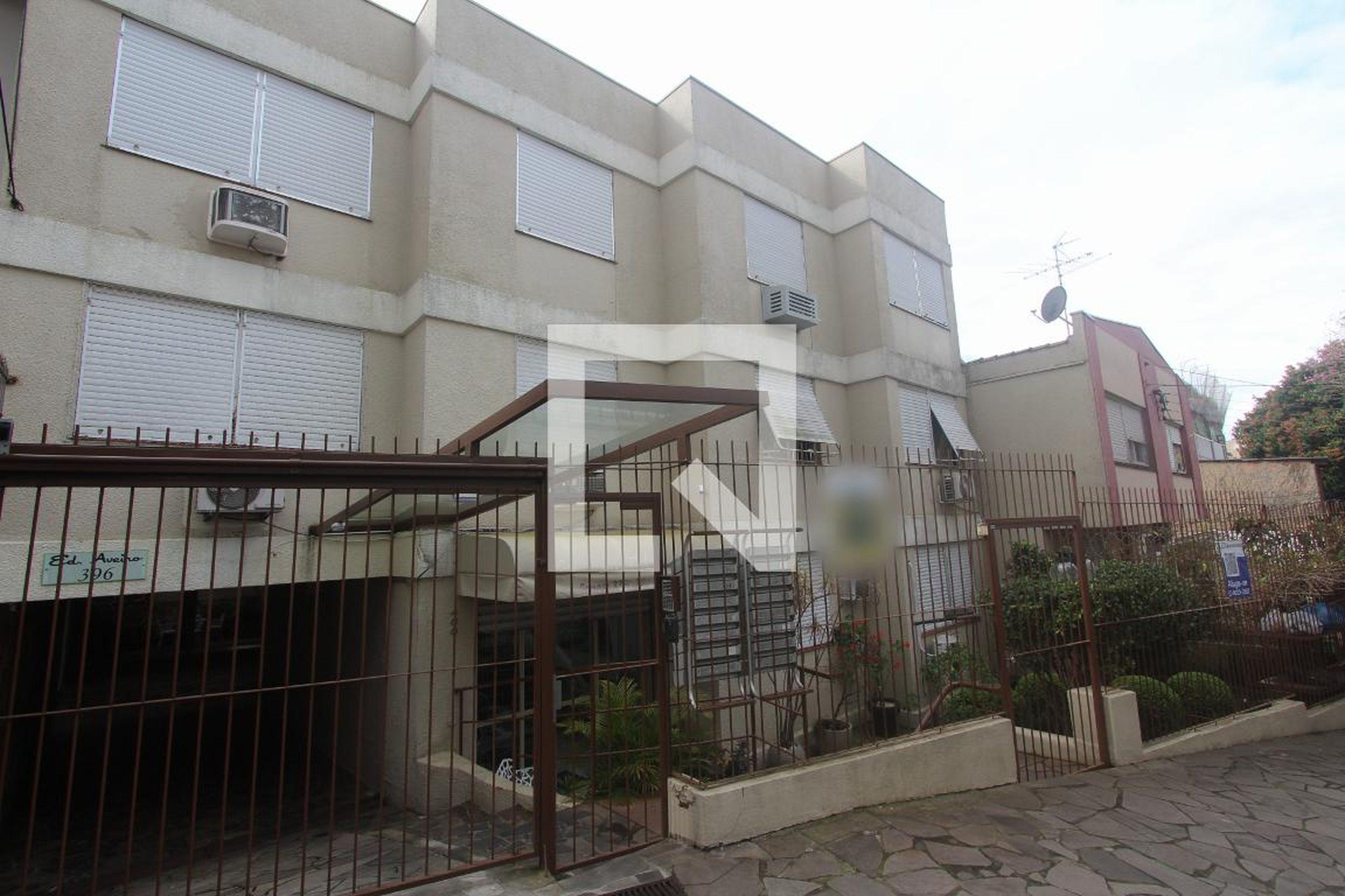 Fachada do Condomínio Edifício Aveiro