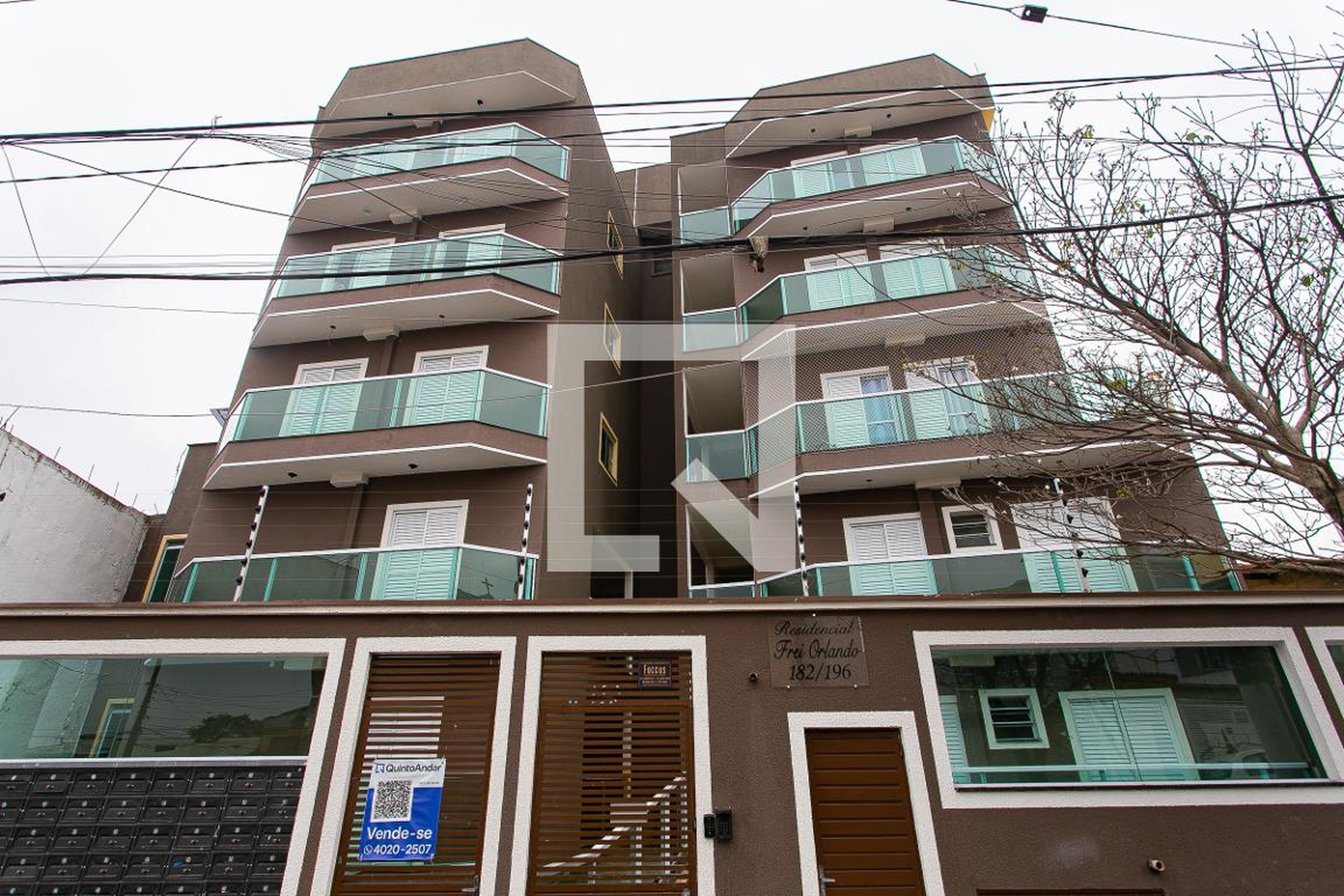 Fachada do Condomínio Residencial Frei Orlando