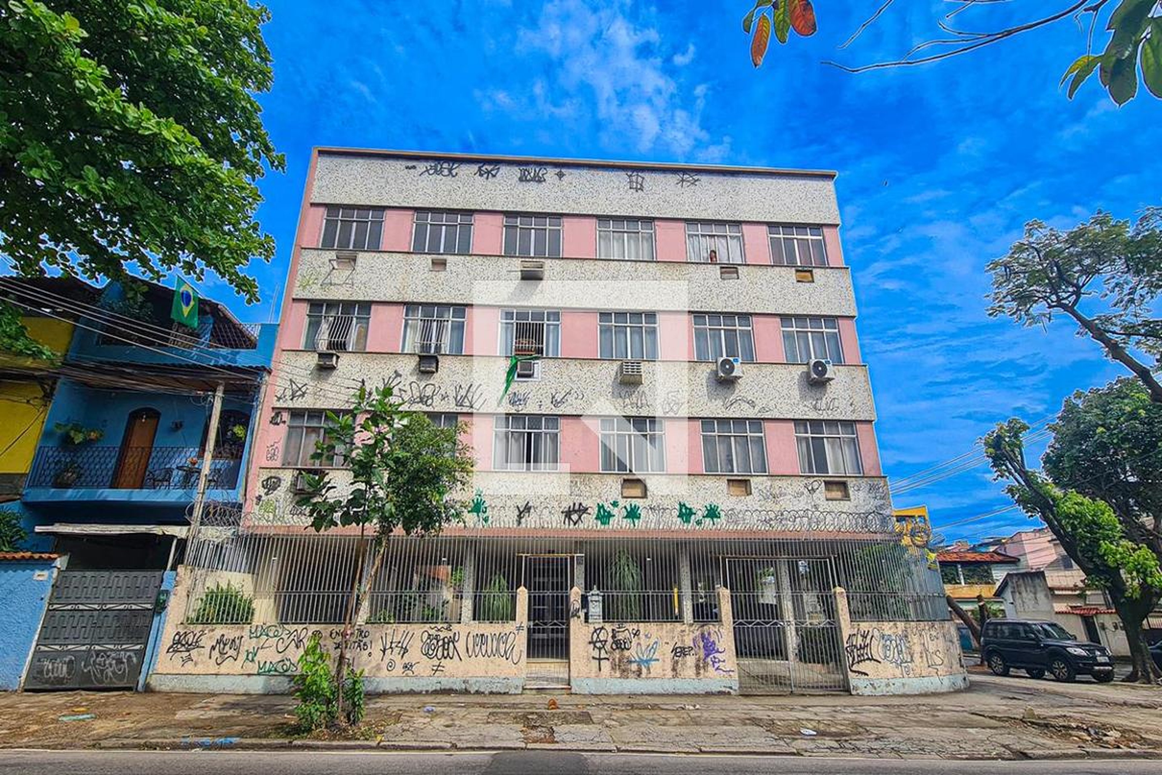 Fachada Condomínio em Rua Dois de Fevereiro, 870