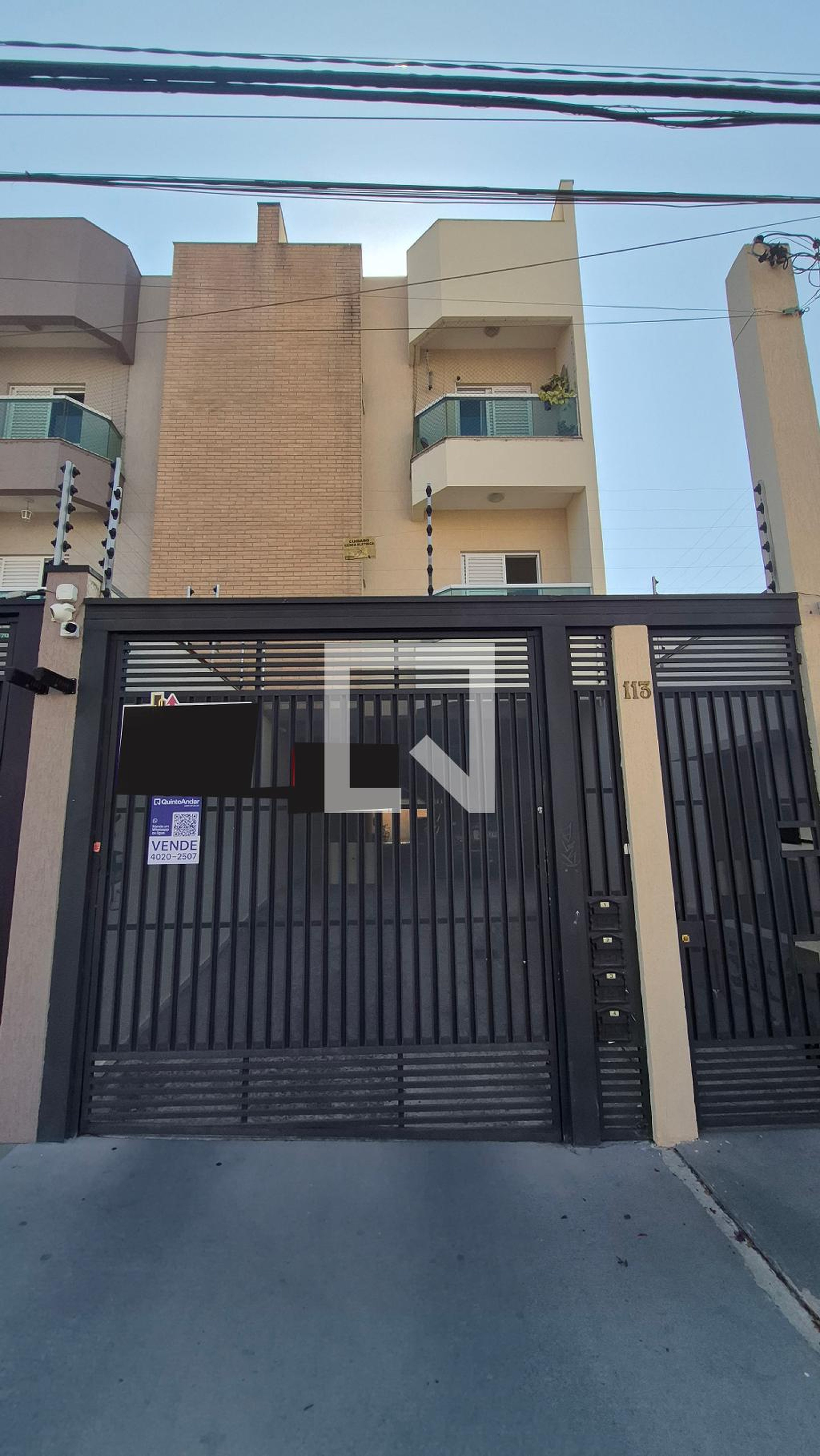 Fachada Condomínio em Rua Campo Grande, 113