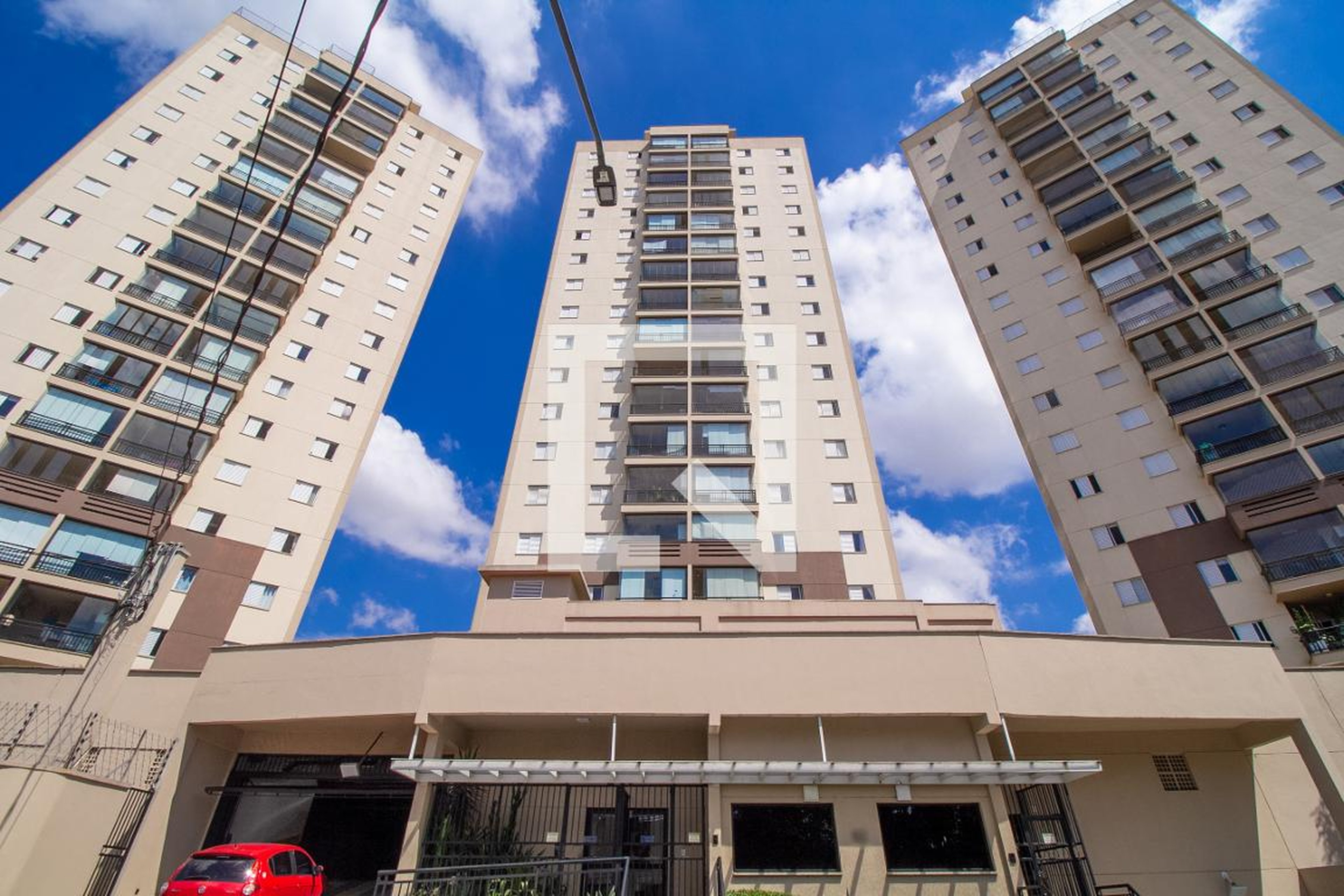 Fachada do Condomínio Condomínio Grand Club  Vila Prudente