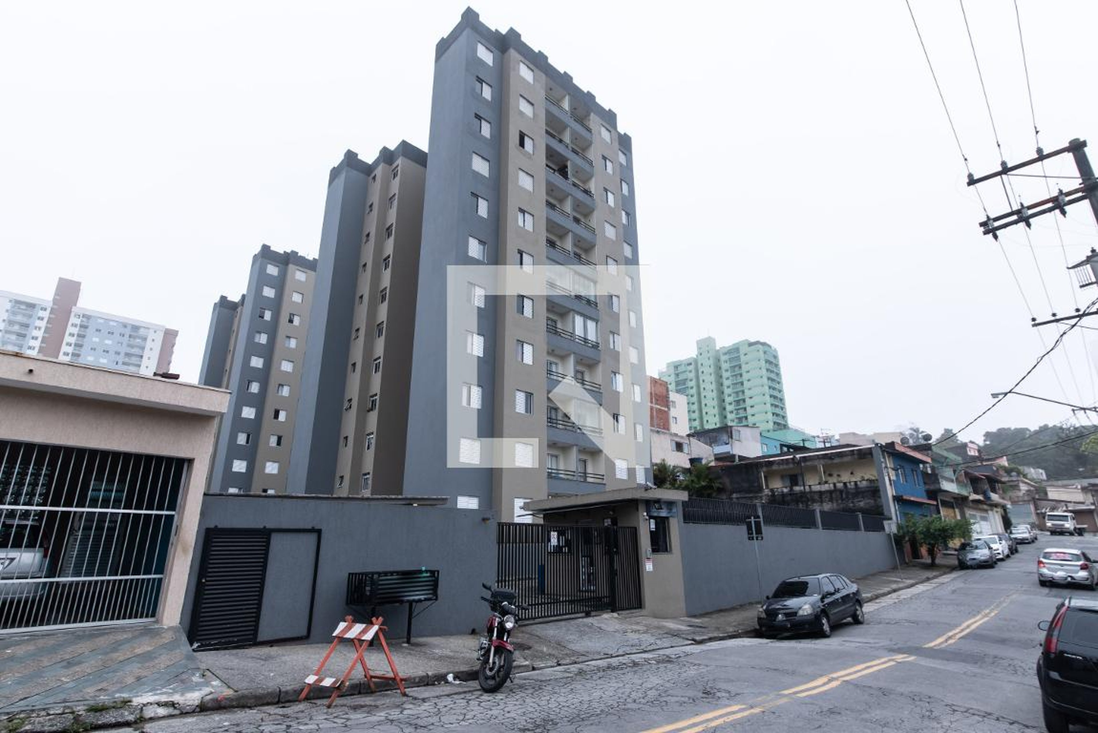 Fachada do Condomínio Condomínio Roma