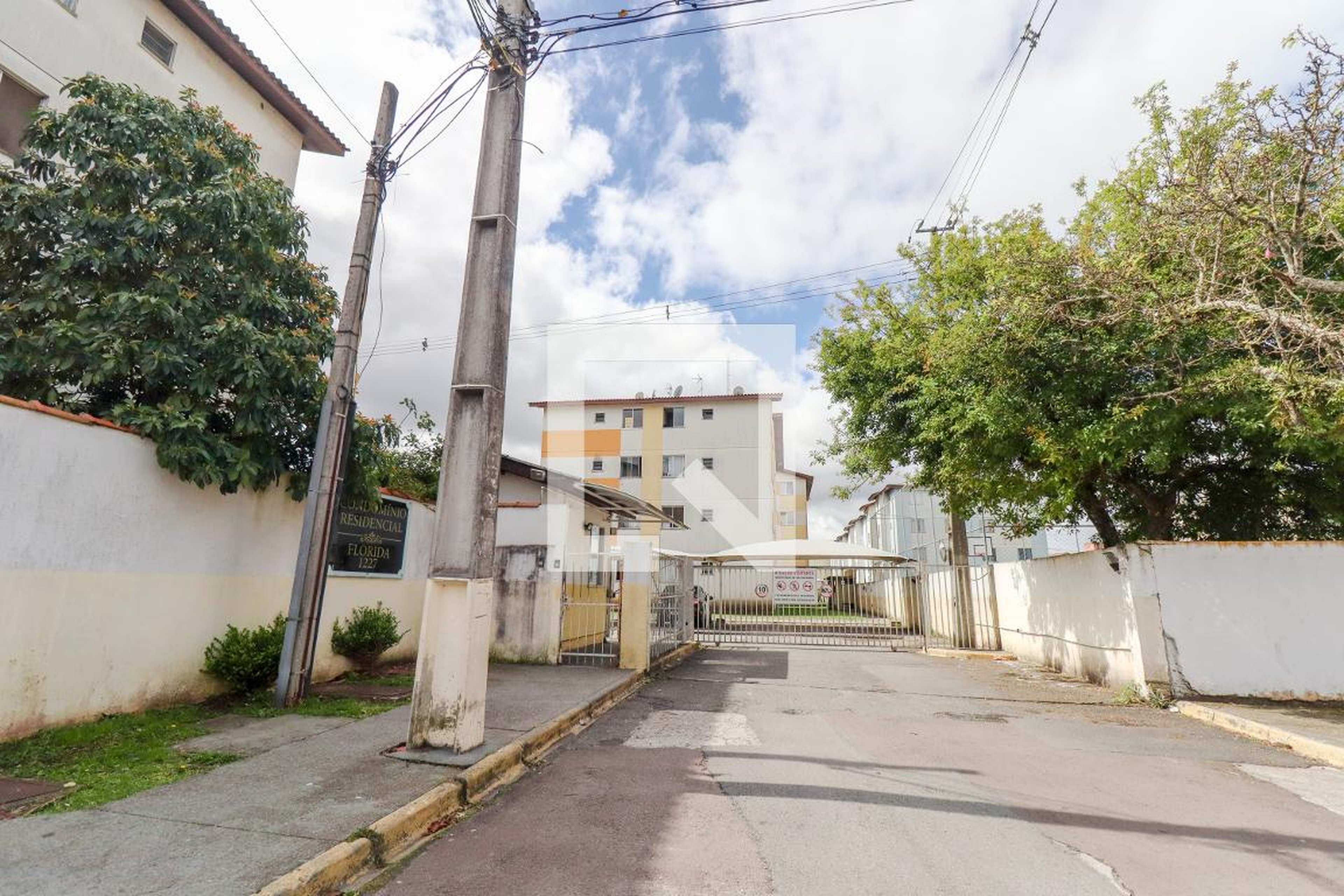 Fachada do Condomínio Residencial Flórida