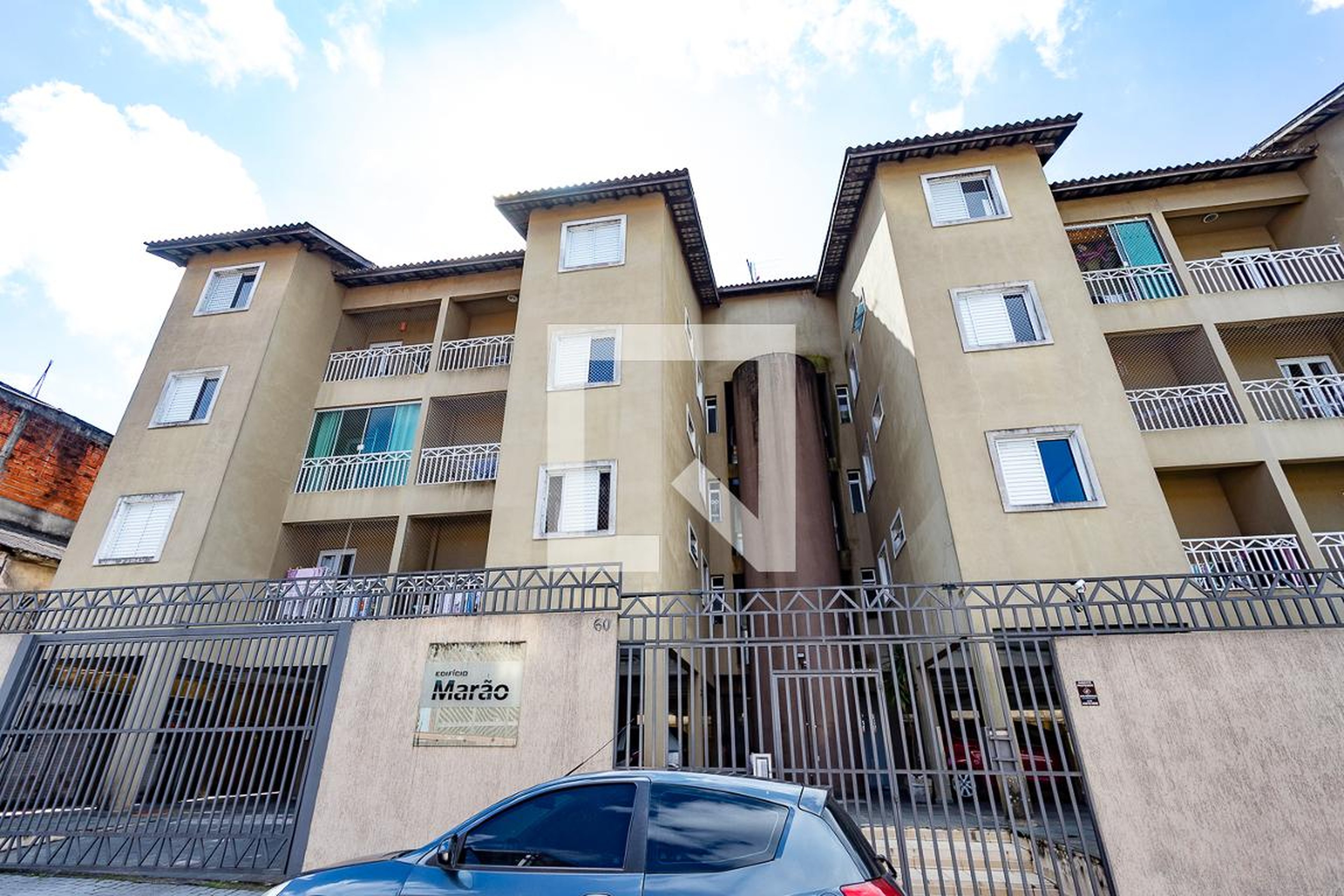 Fachada do Condomínio Edifício Marao
