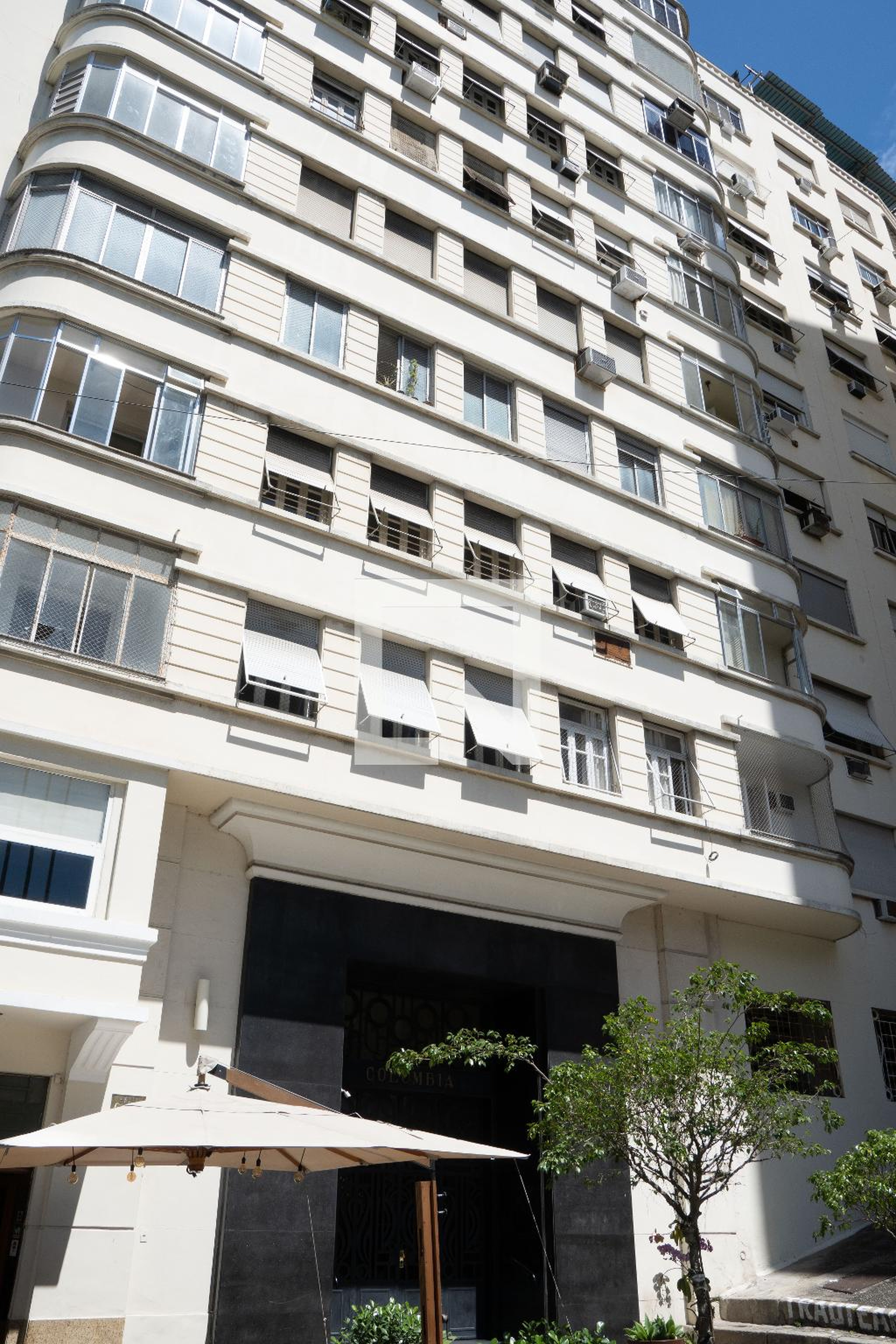 Fachada do Prédio Edifício do Columbia