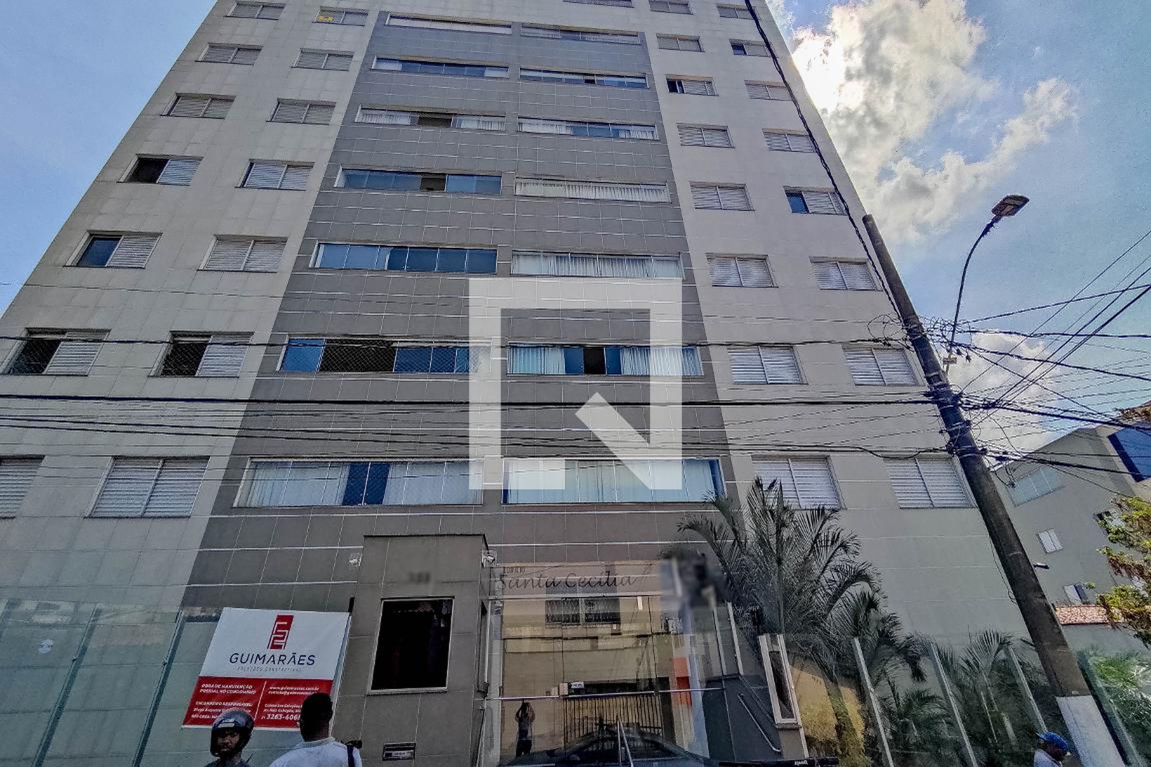 Fachada Condomínio em Rua Angra dos Reis, 238