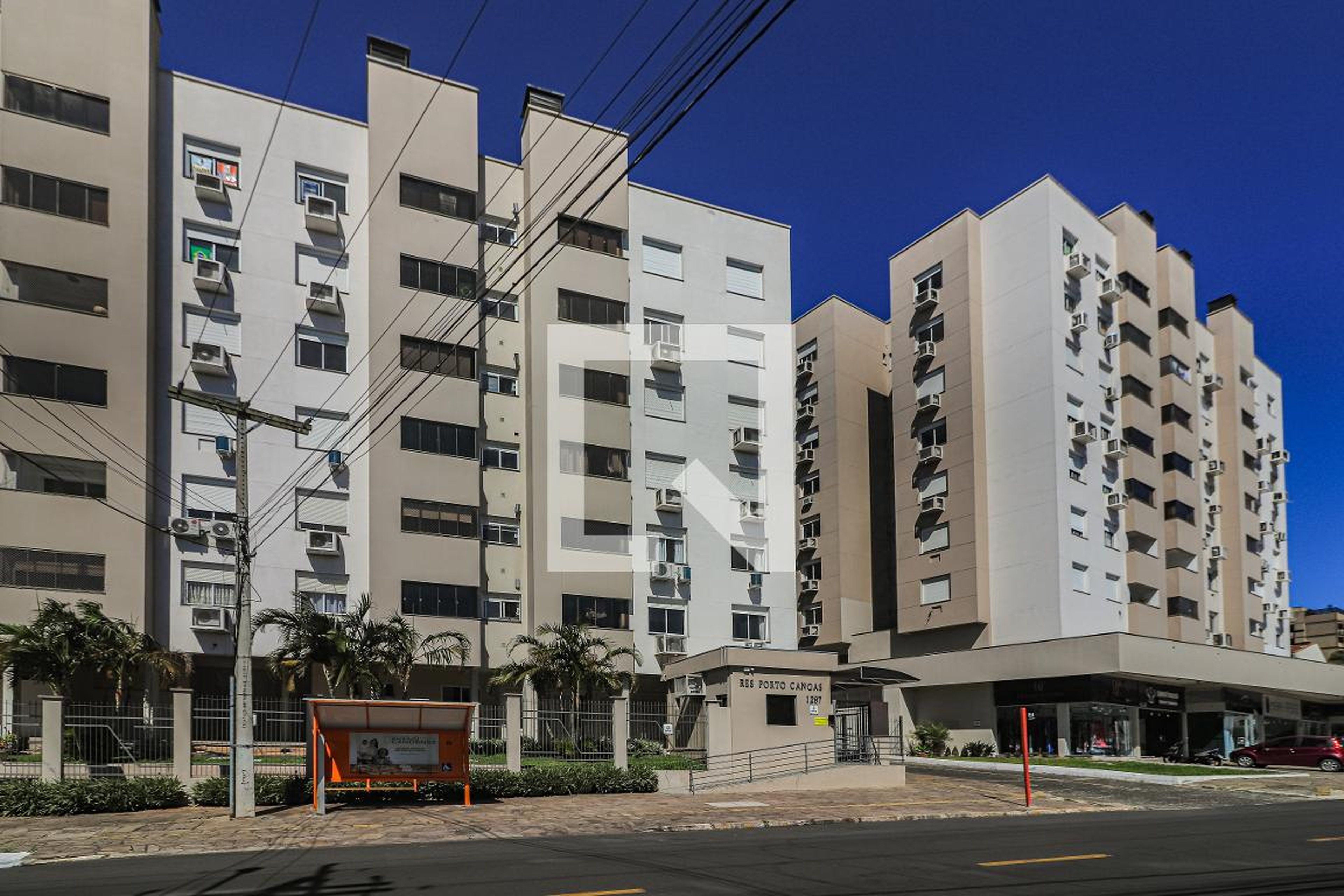 Fachada do Condomínio Residencial Porto Canoas