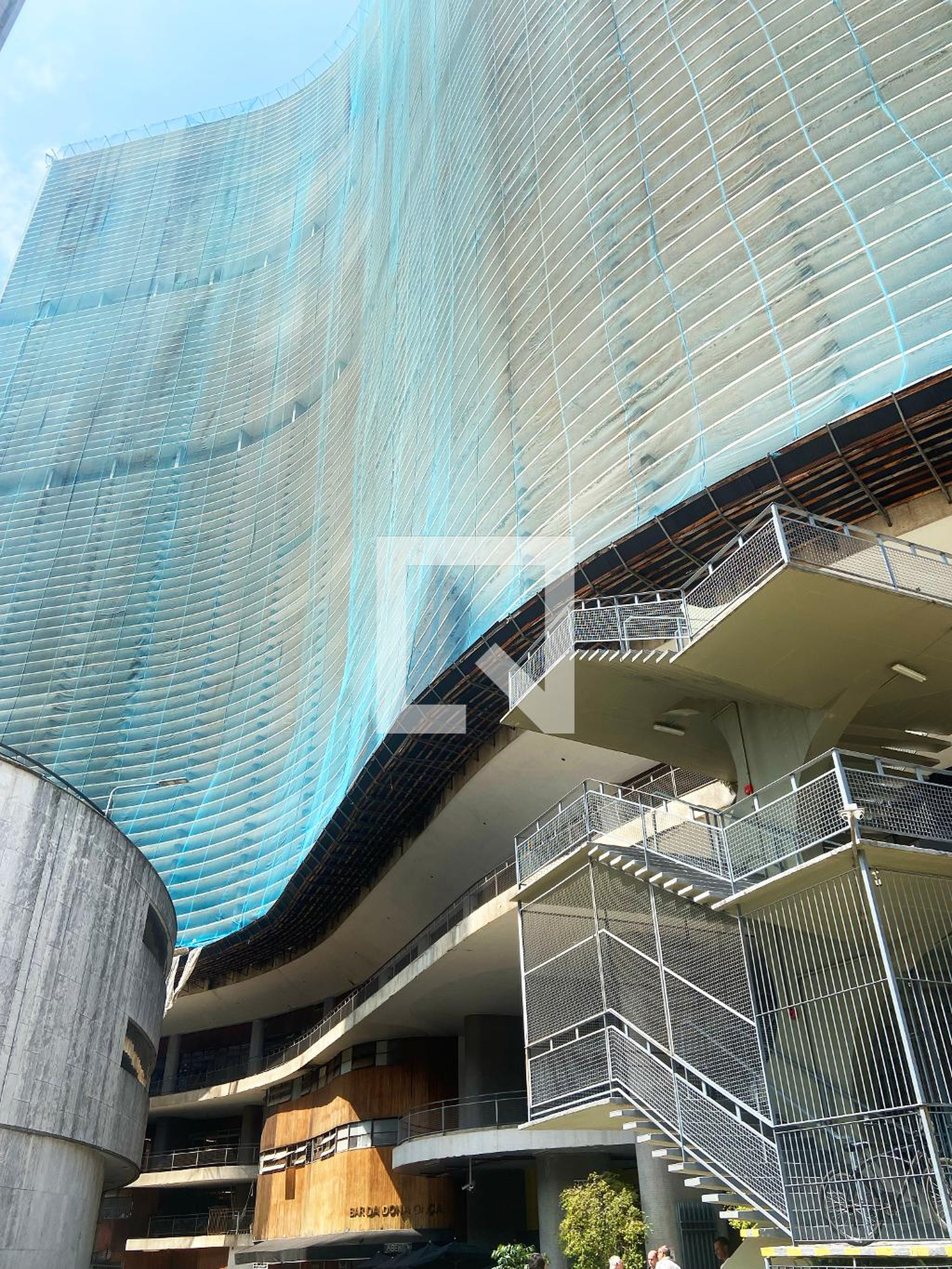 Fachada do Condomínio Condomínio Copan