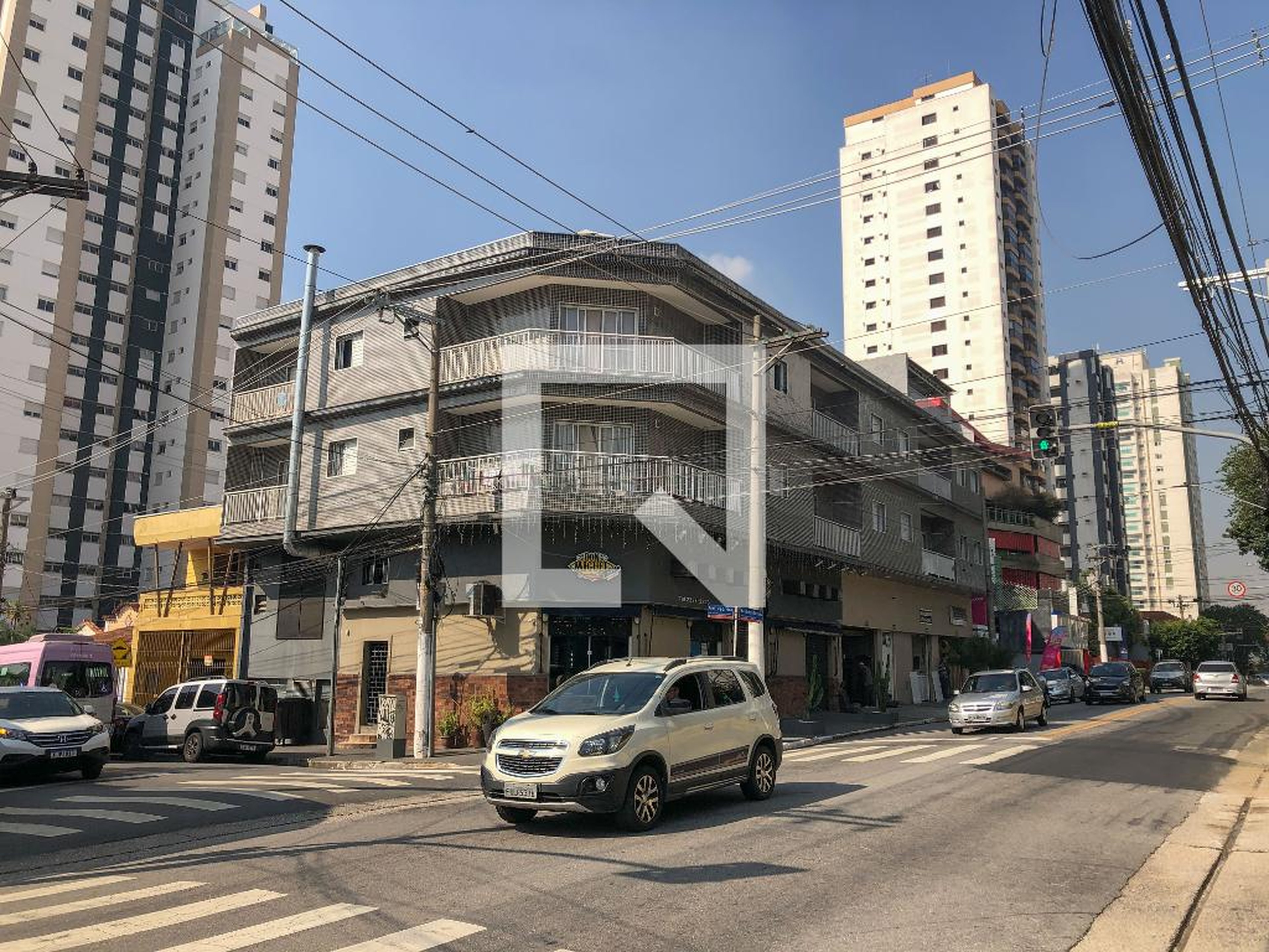 Fachada Condomínio em Rua Antônio de Barros, 2279