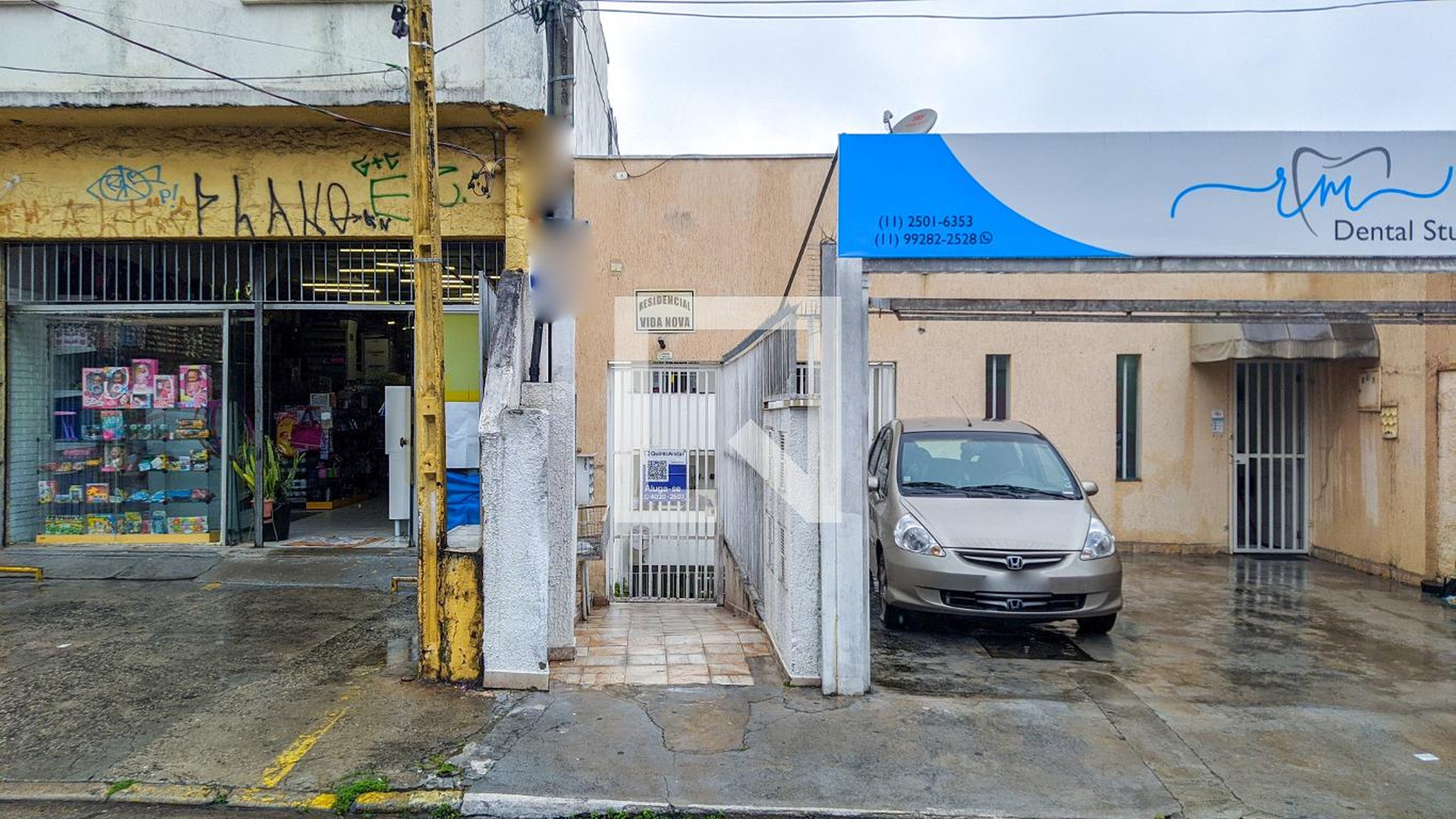 Fachada do Condomínio Residencial Vida Nova