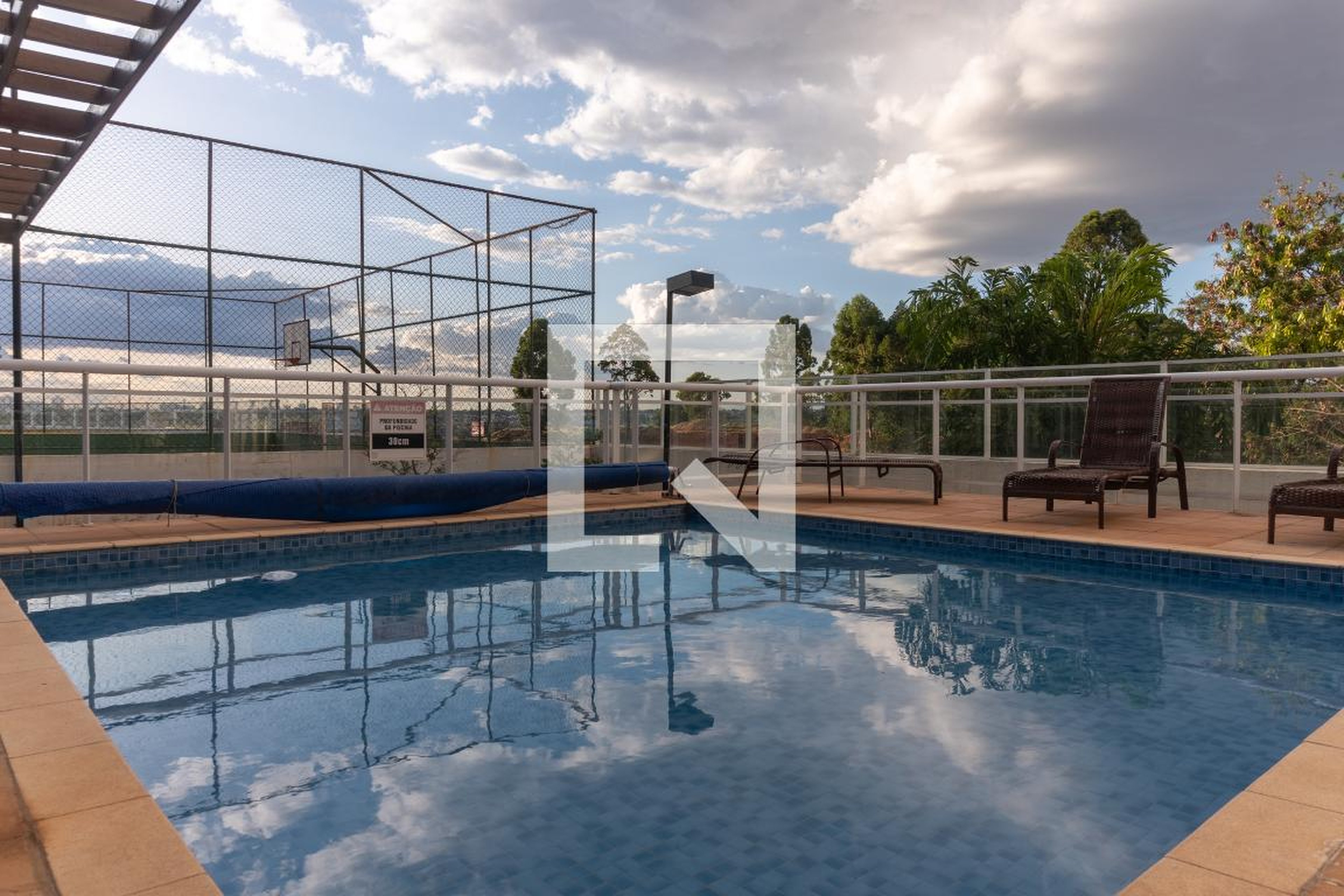 Área Comum - Piscina Infantil Condomínio Blend