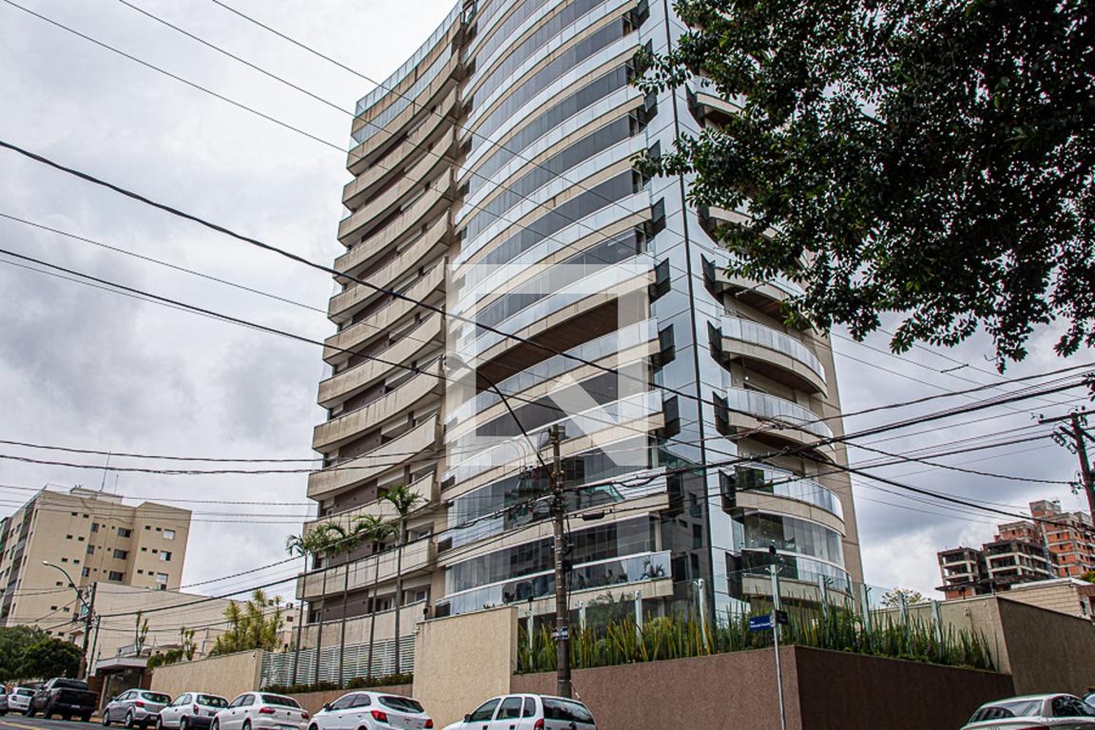 Fachada do Condomínio Edifício Residencial Jardins