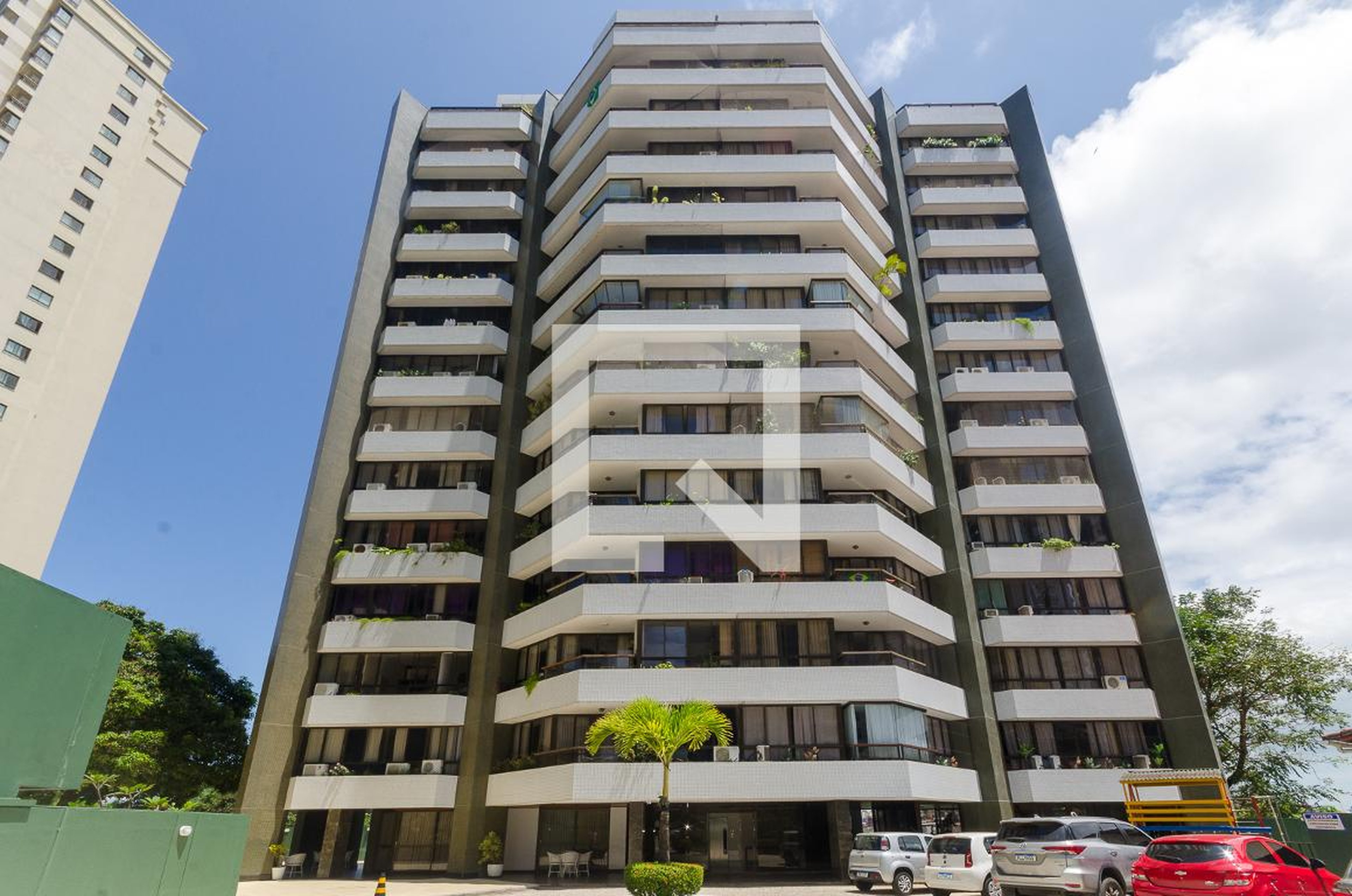 Fachada do Condomínio Edifício Pedra Alta