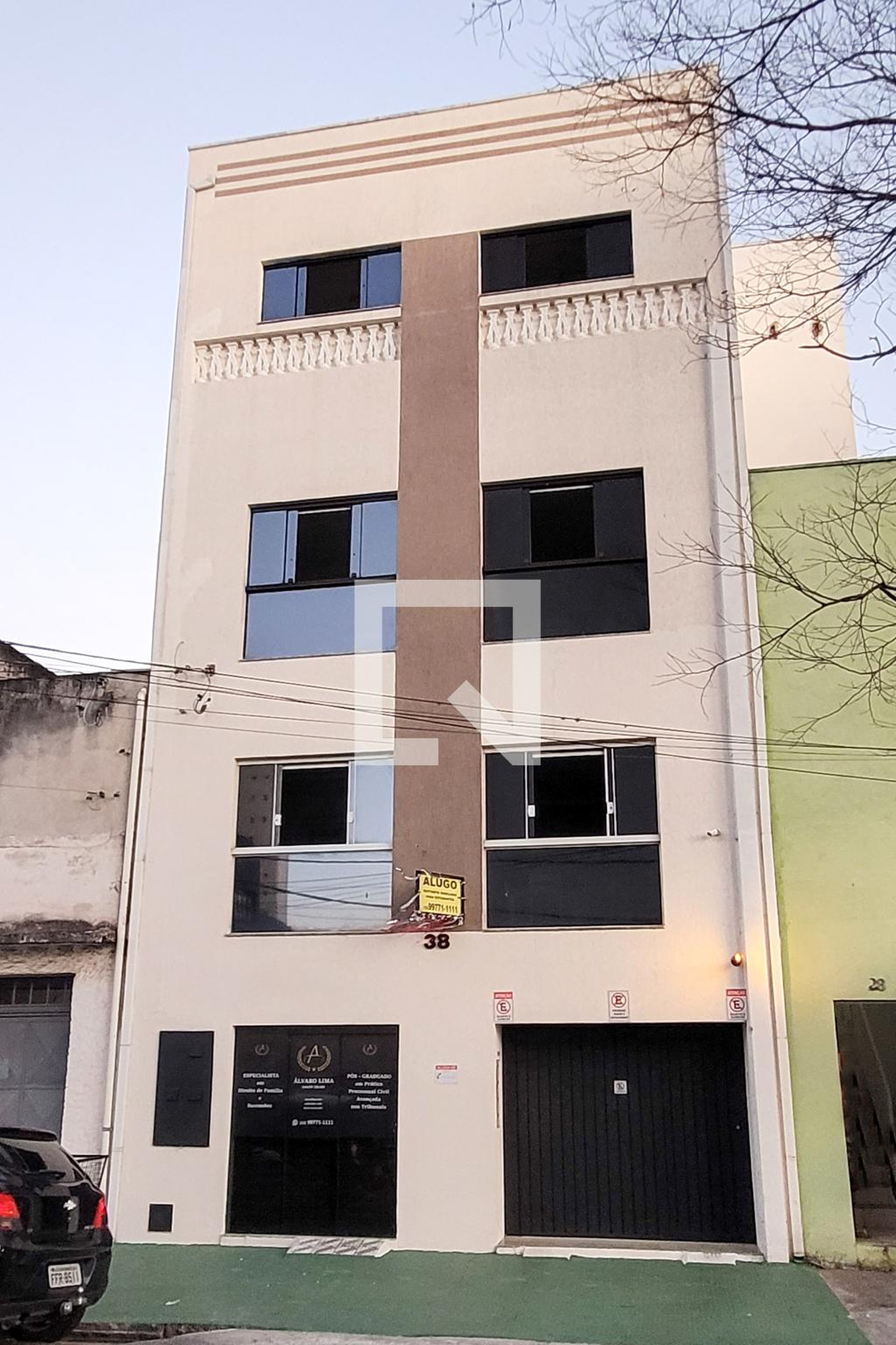 Fachada Condomínio em Rua Olávo Bilac, 38