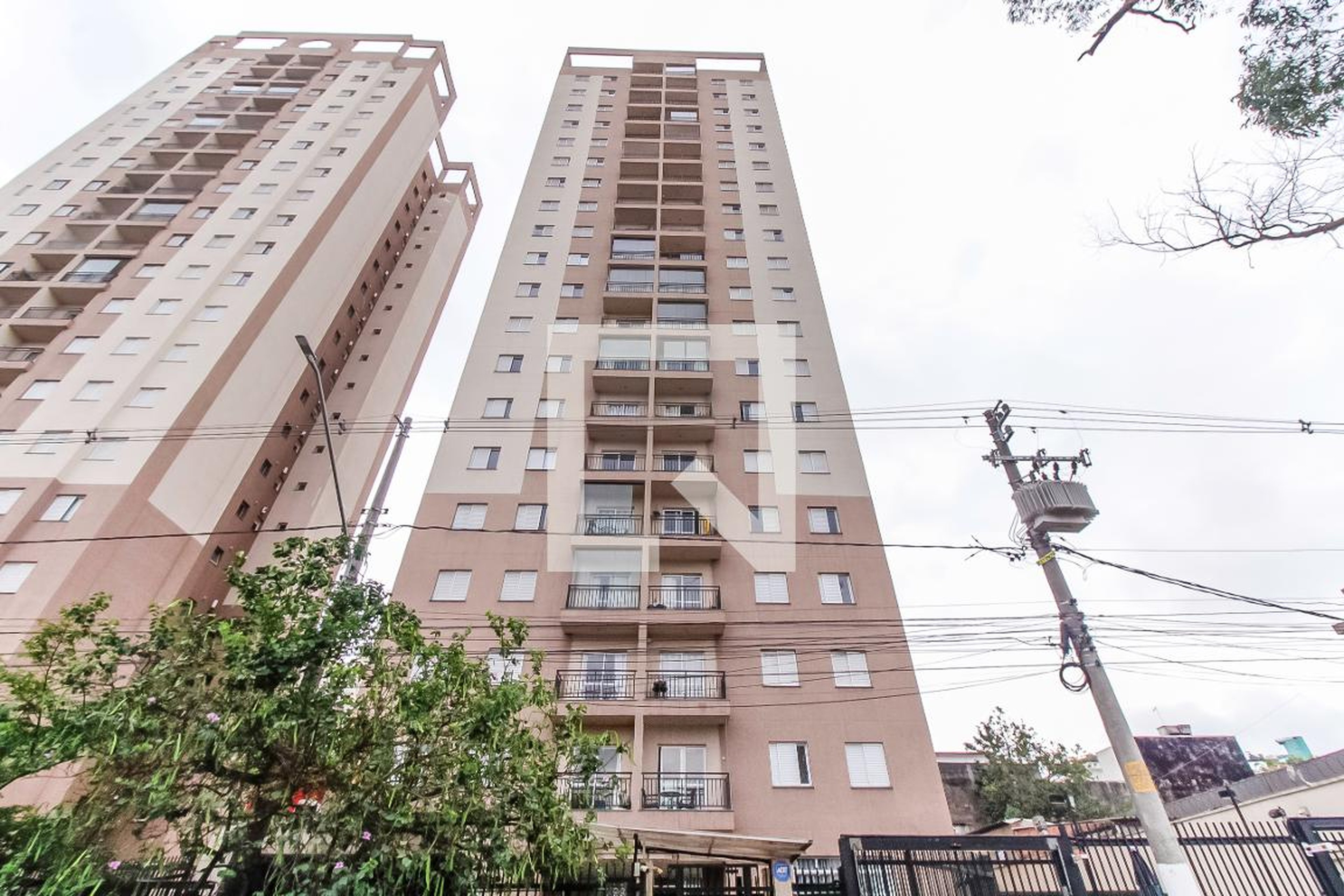 Fachada do Condomínio Condomínio Live Residencial Clube