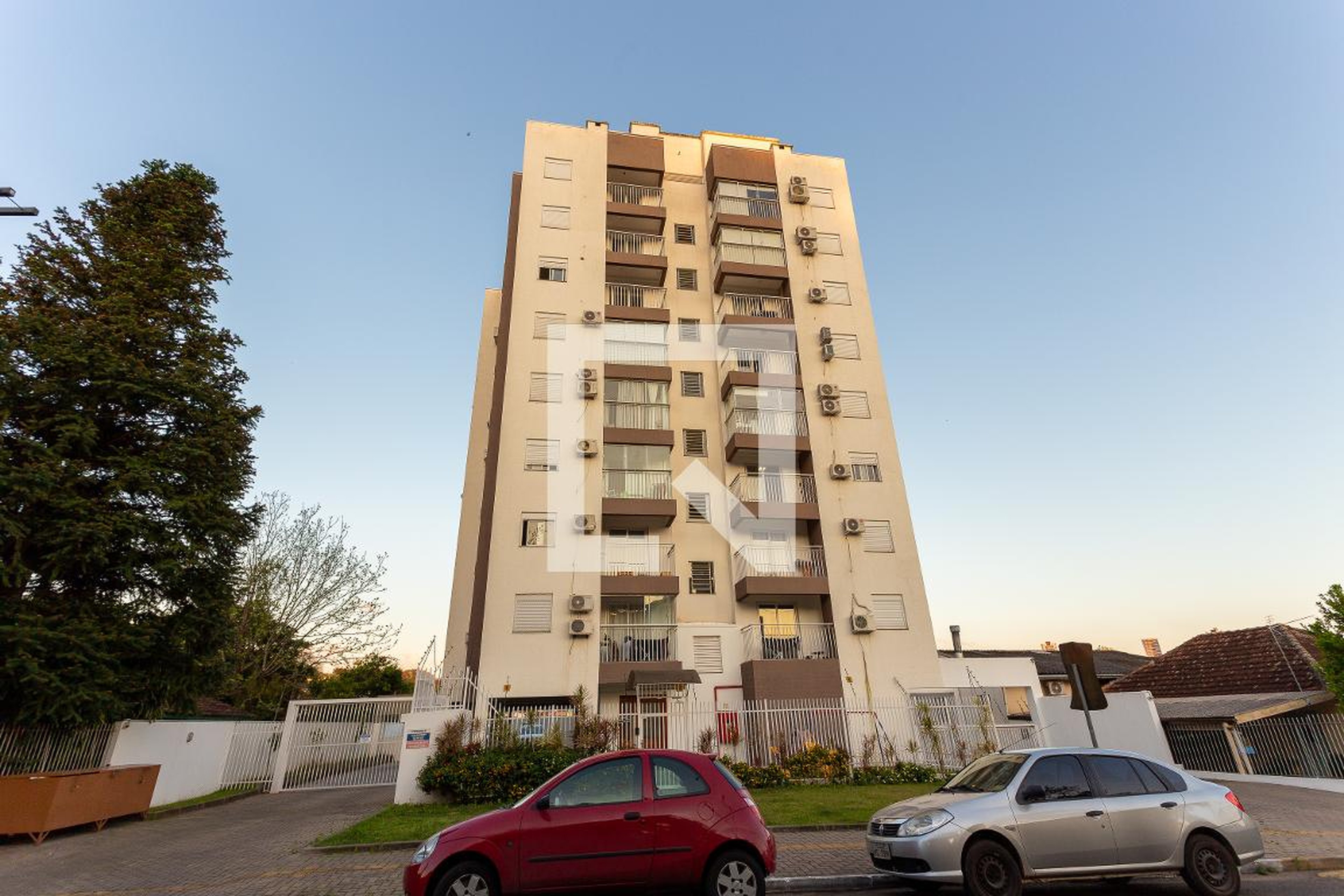 Fachada do Condomínio Edifício Residencial Bento Gonçalves