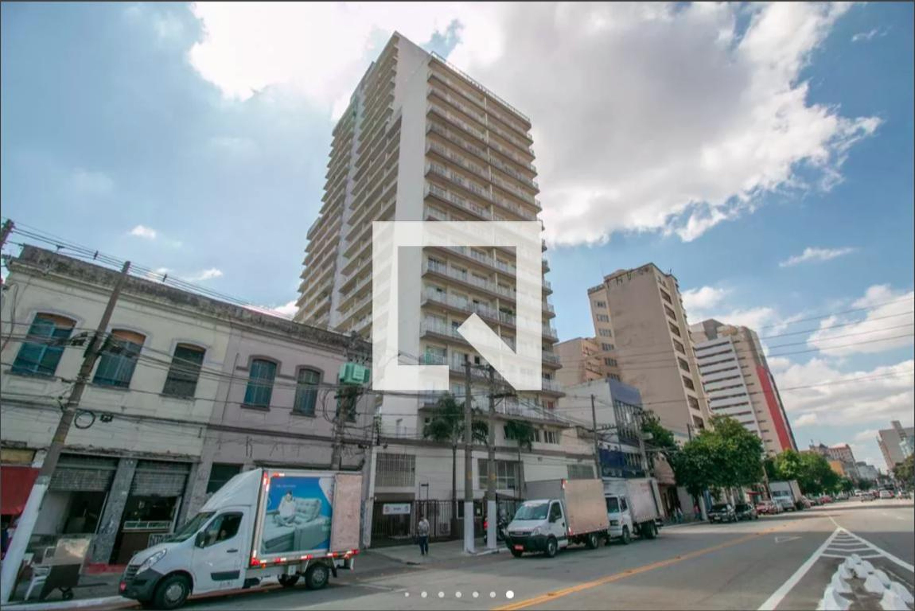 Fachada Condomínio em Avenida Rangel Pestana, 925