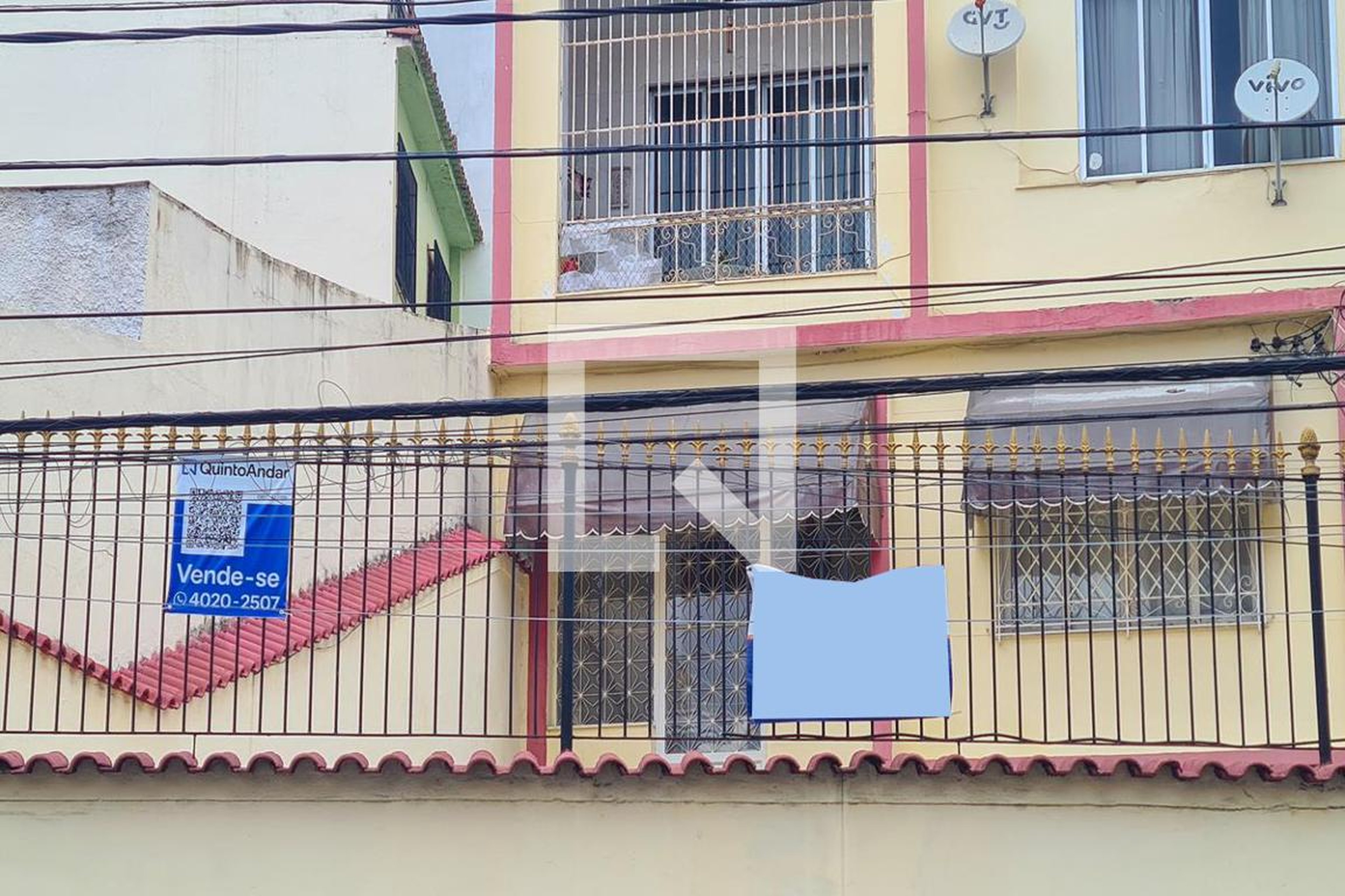 Fachada do Condomínio Edifício Lins de Vasconcelos