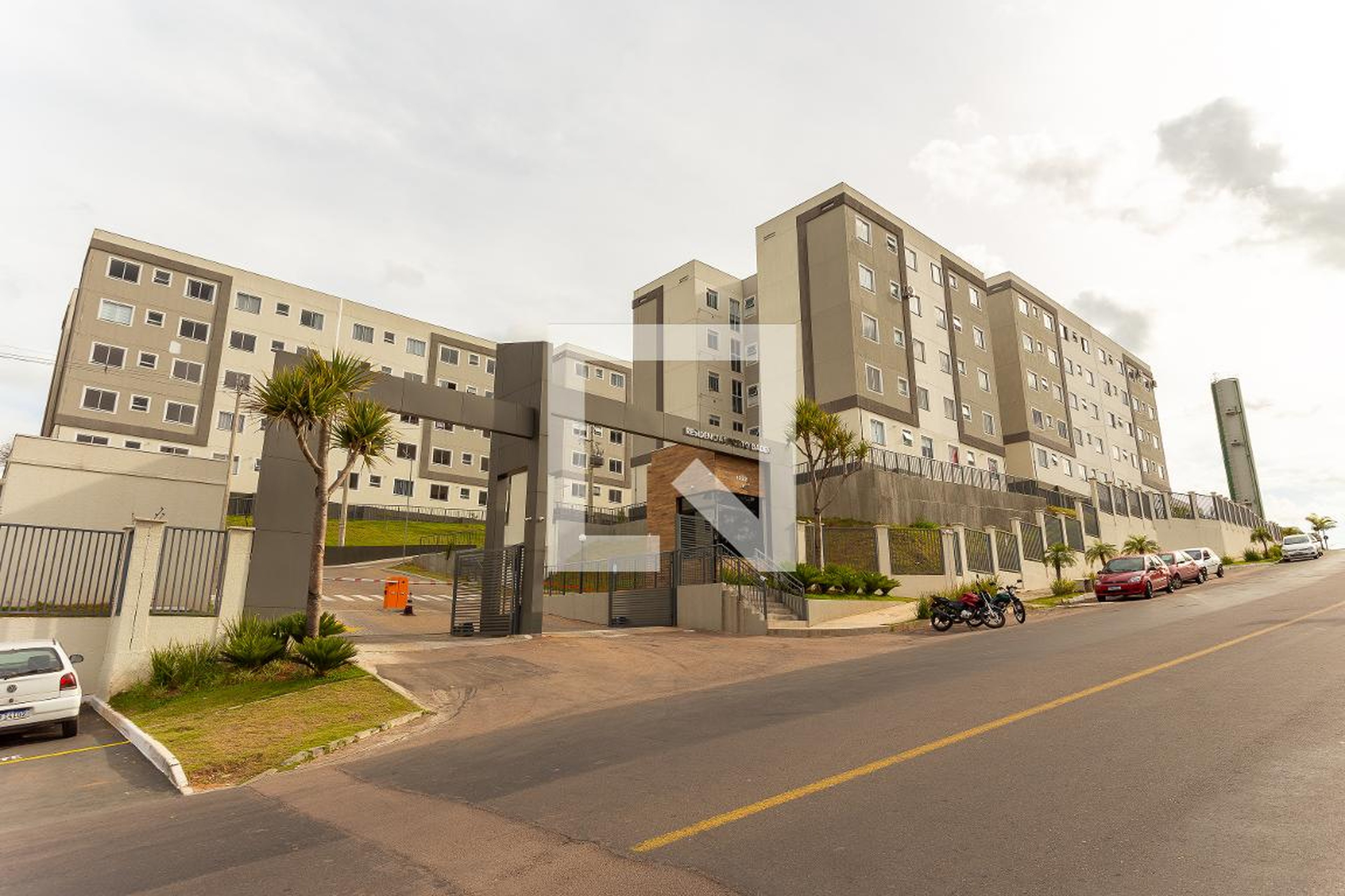 Fachada do Condomínio Residencial Porto Baden