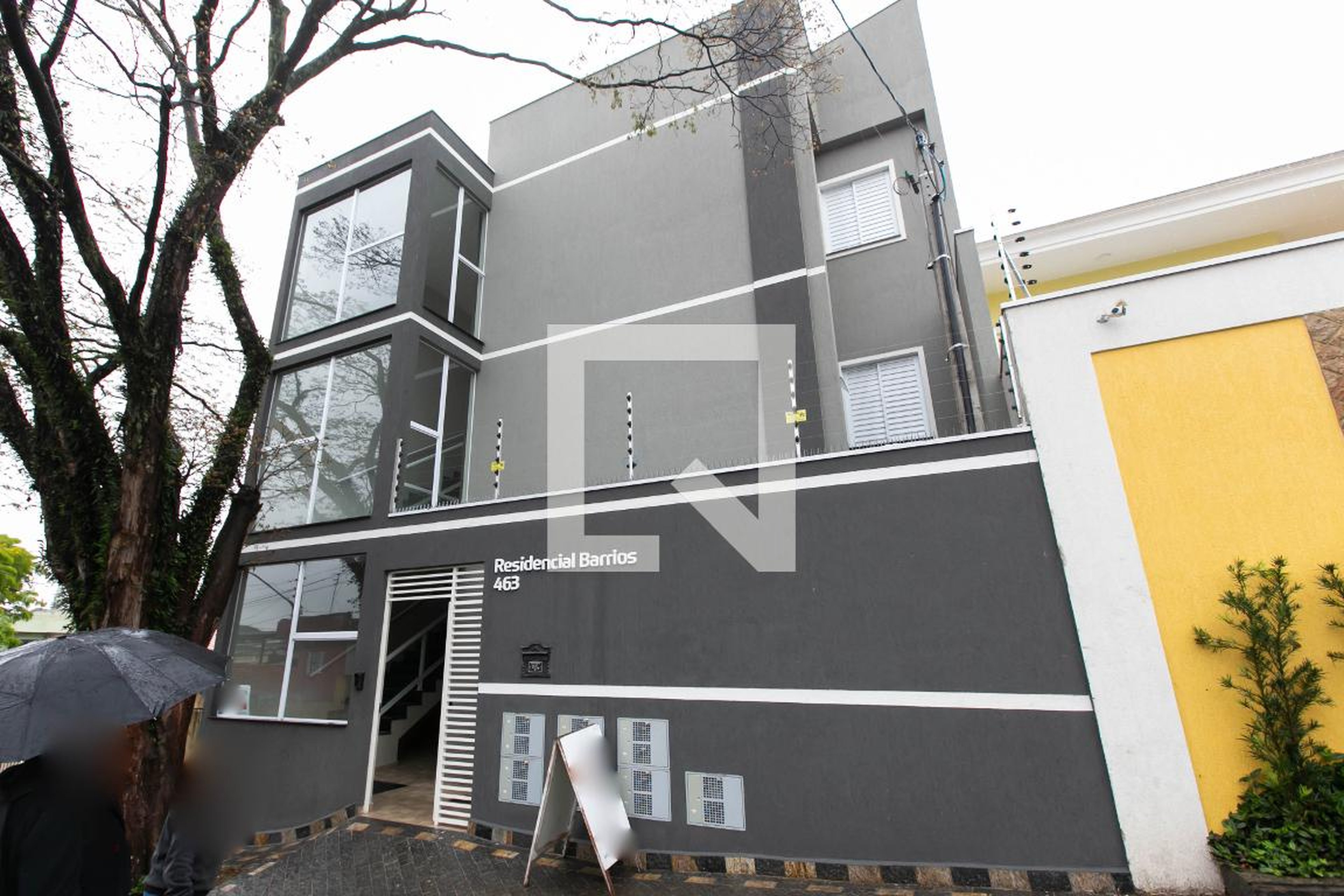 Fachada do Condomínio Residencial Barrios