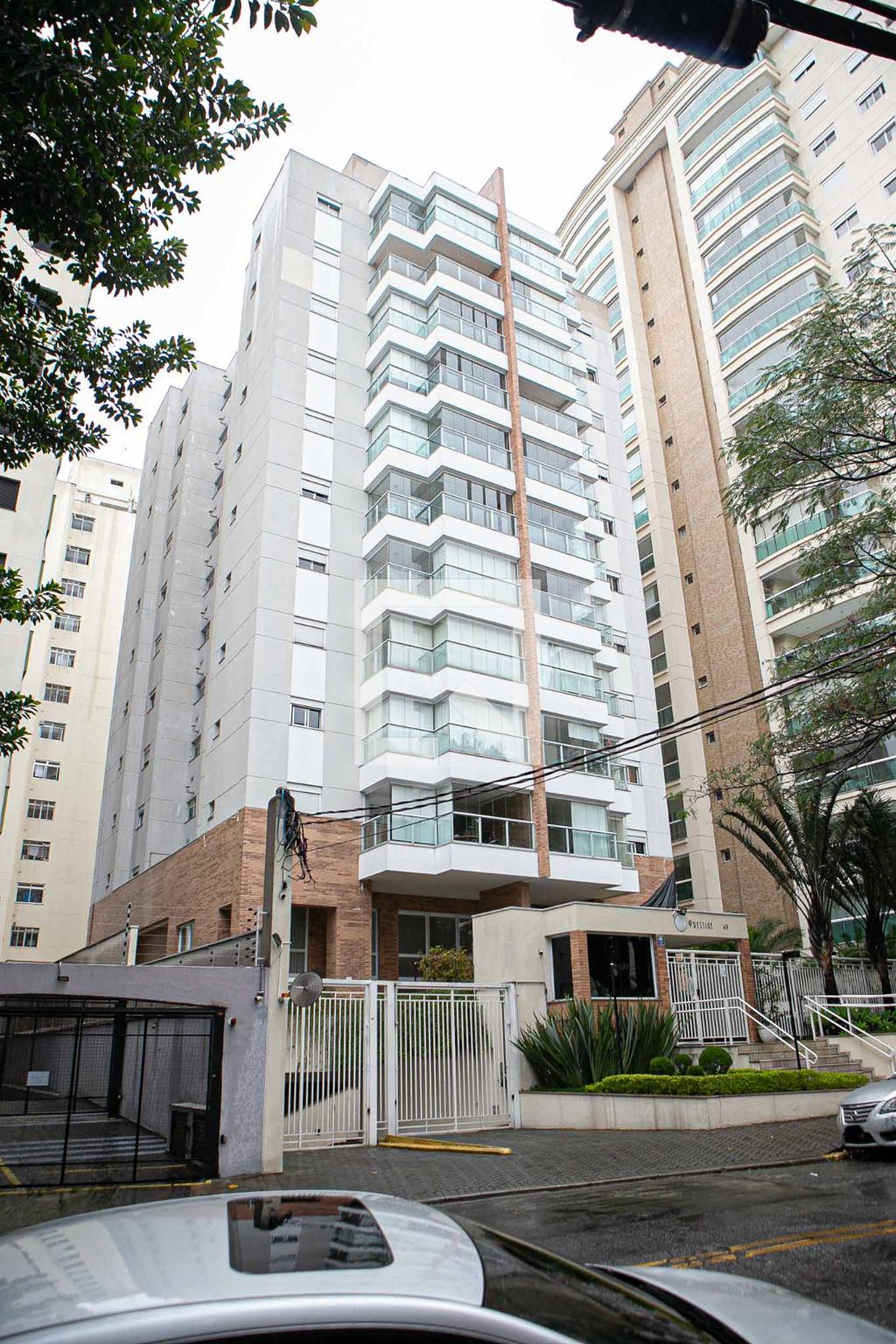 Fachada do Condomínio Condomínio Prestige