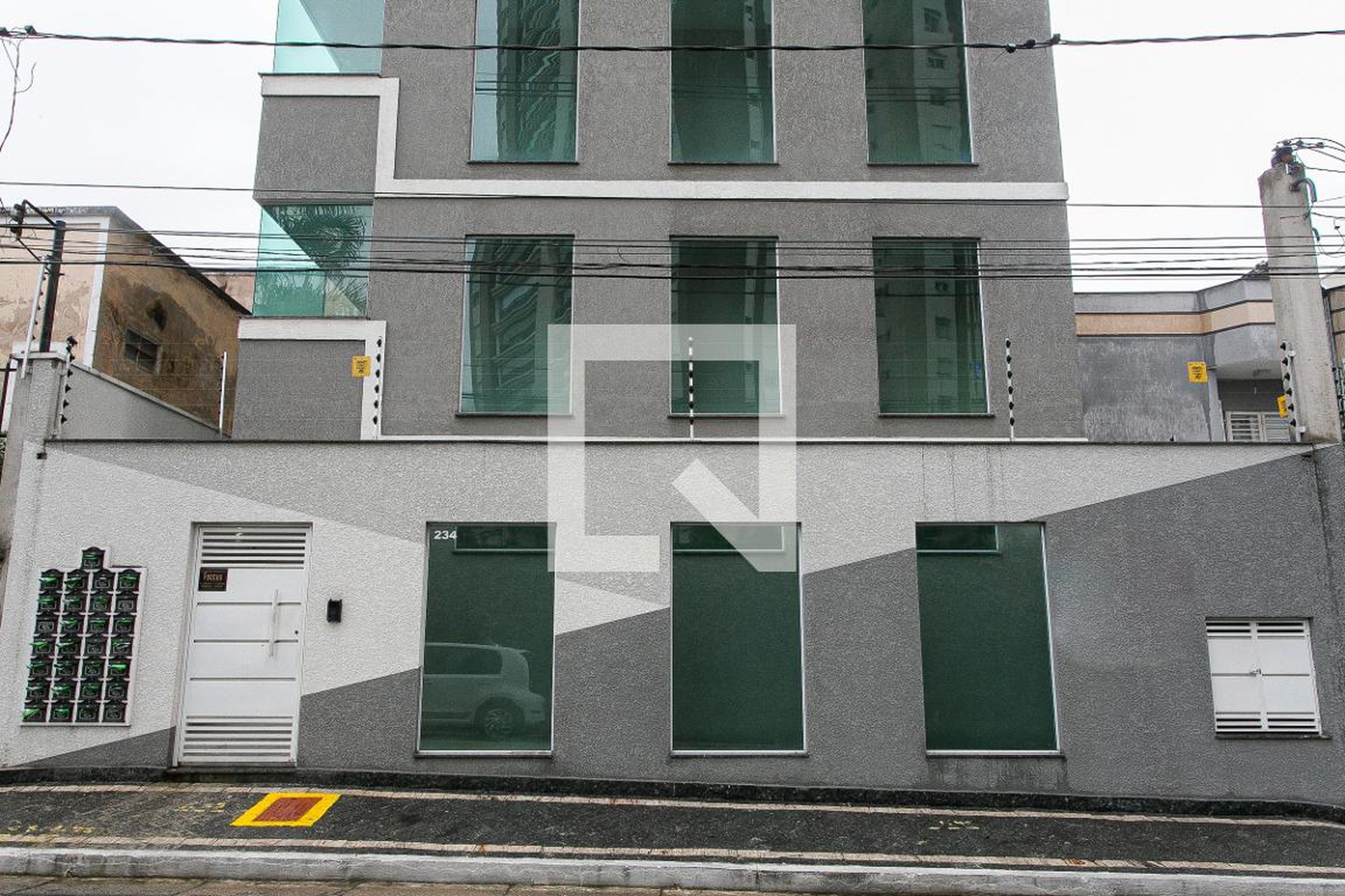 Fachada do Condomínio Residencial Santorini