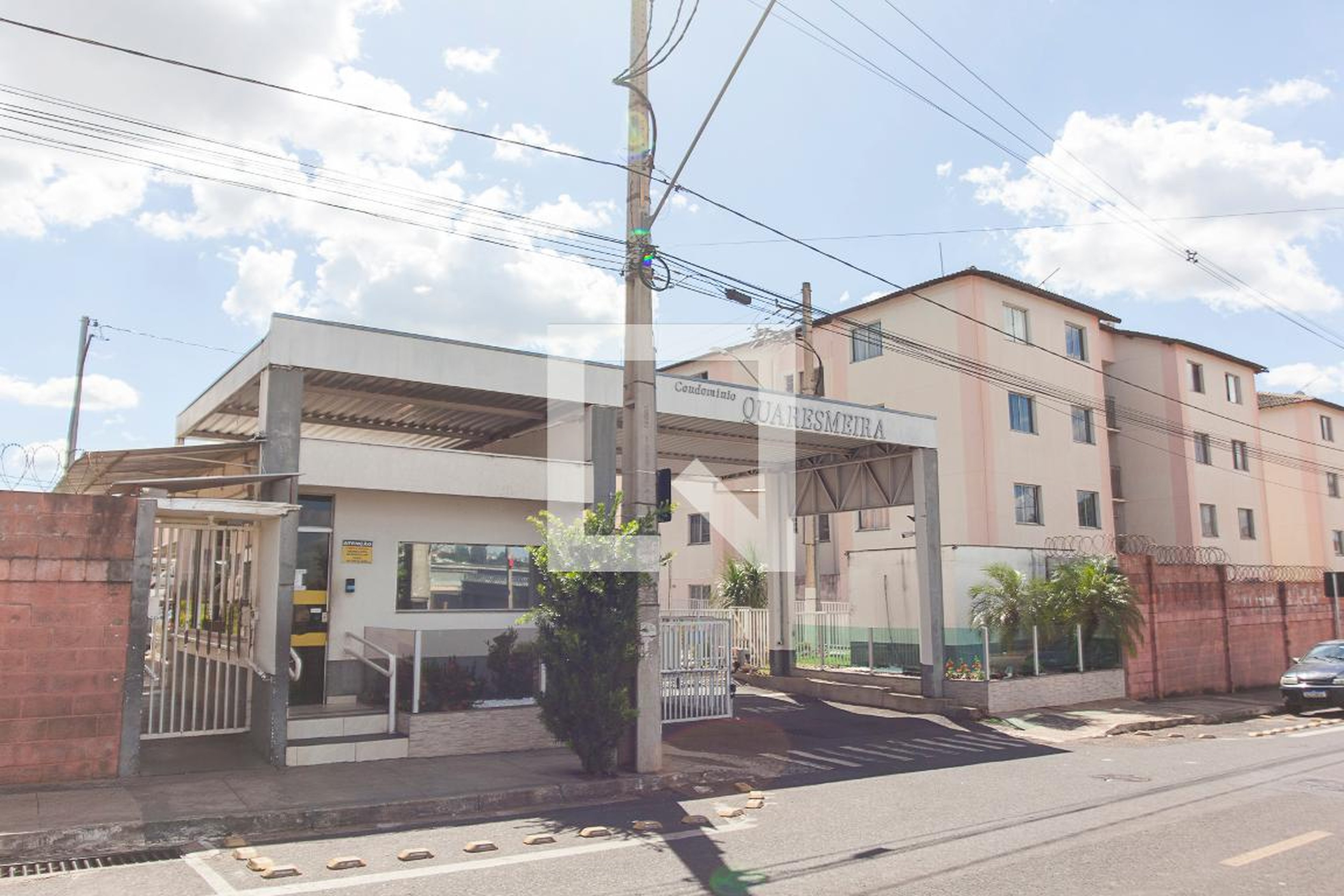 Fachada do Condominio Residencial Quaresmeira