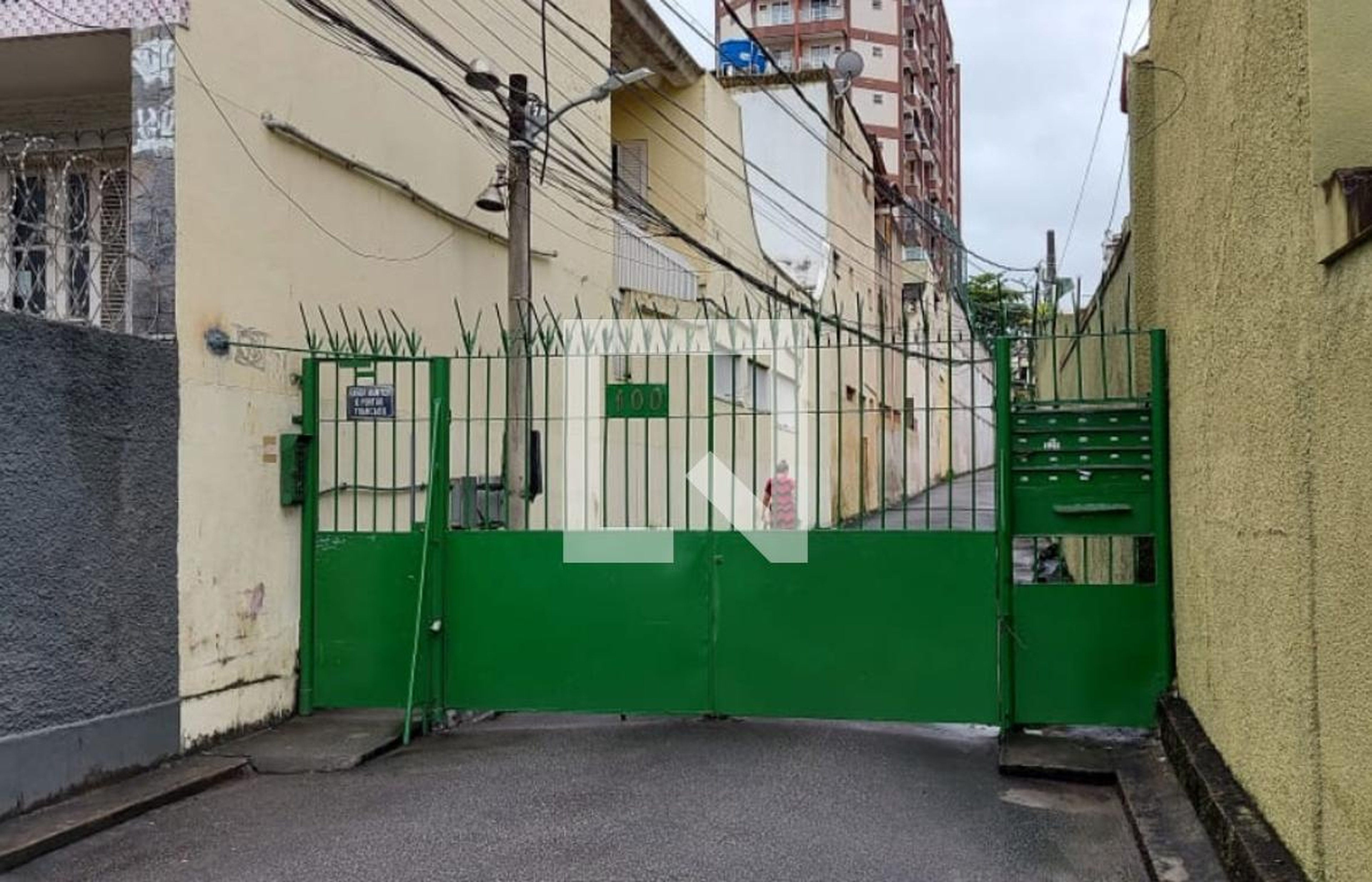 Fachada do Condomínio Condomínio Vila