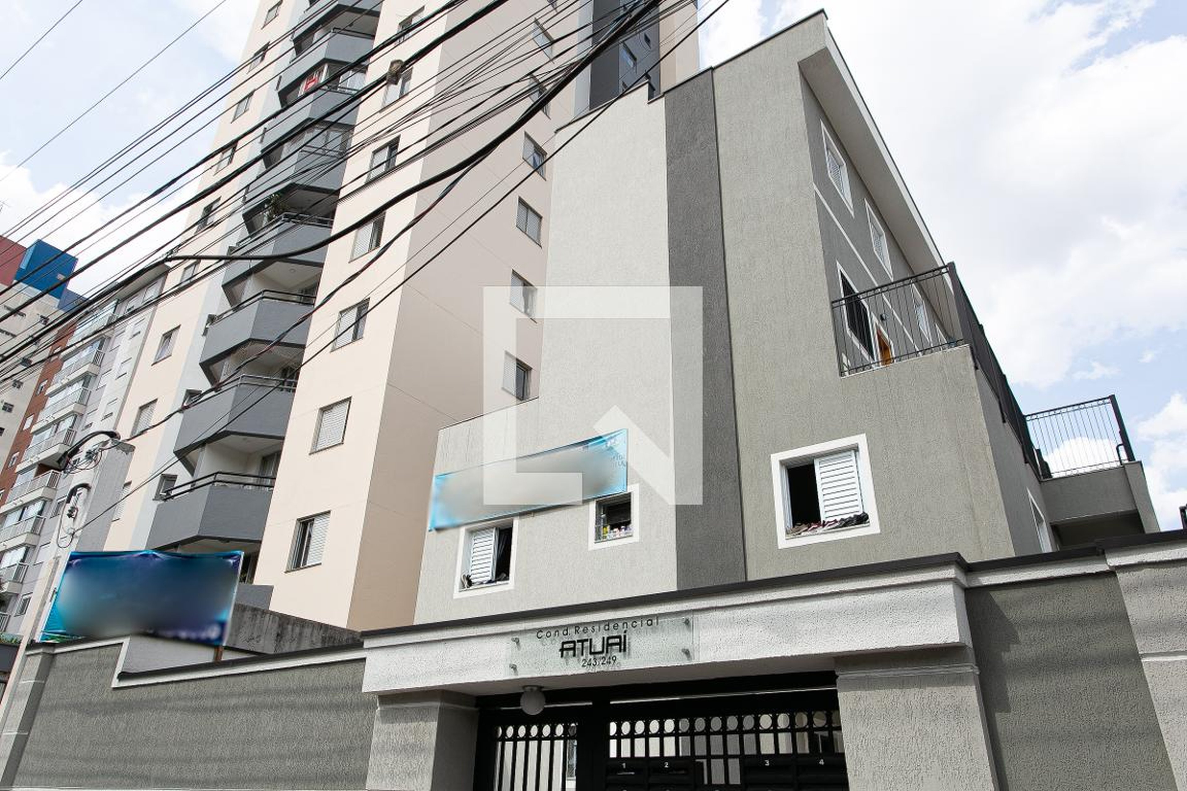 Fachada do Condomínio Residencial Atuaí