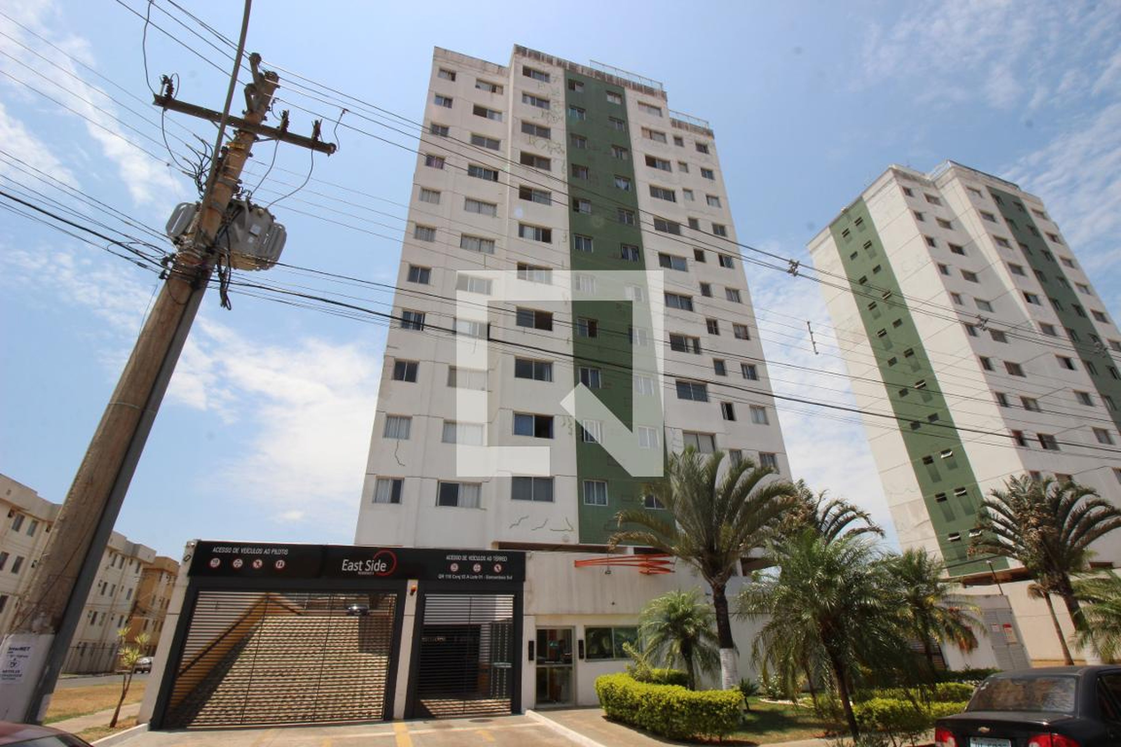 Fachada Condomínio East Side Residence  Torre 2