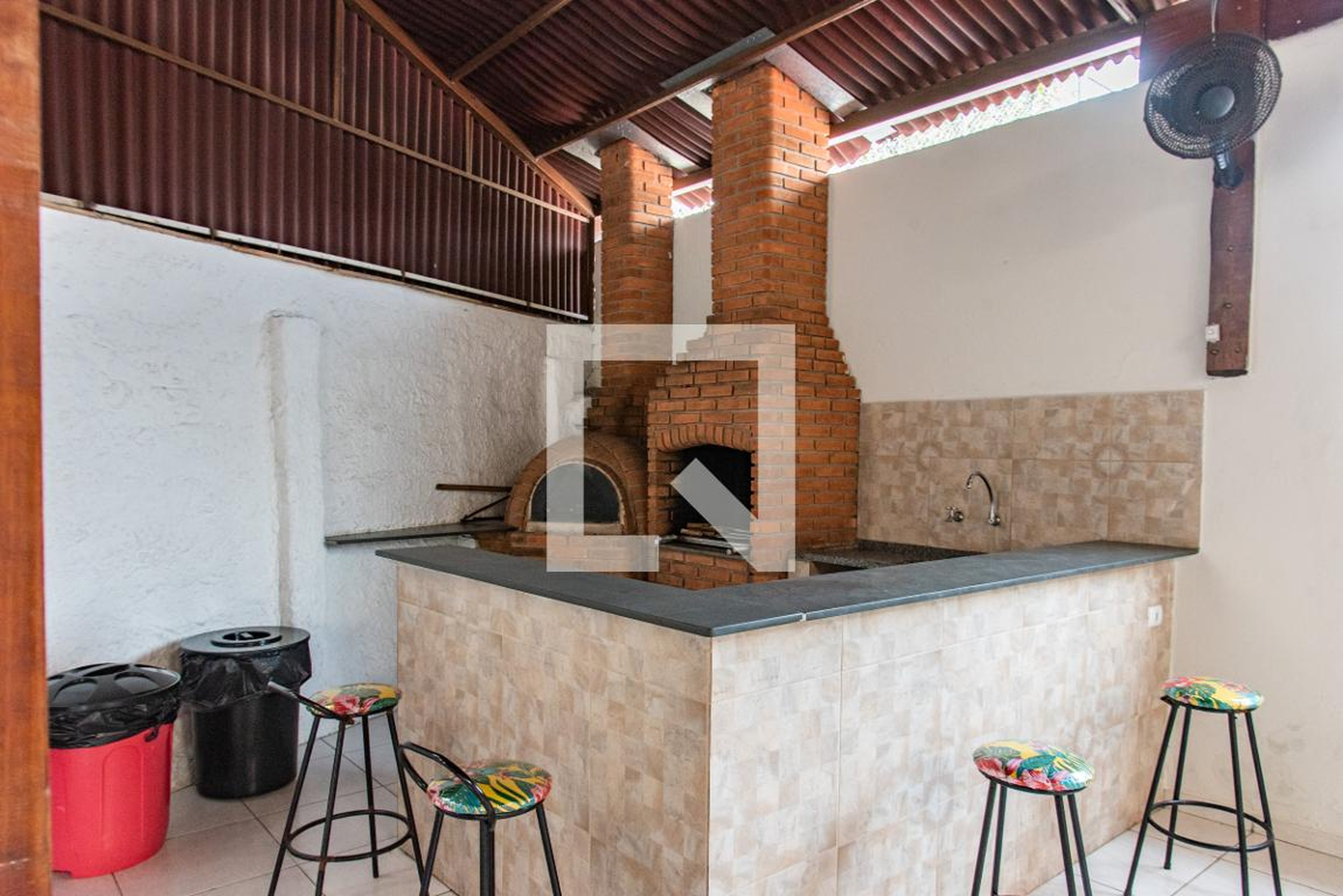 Churrasqueira - Conjunto Residencial Vila Monumento