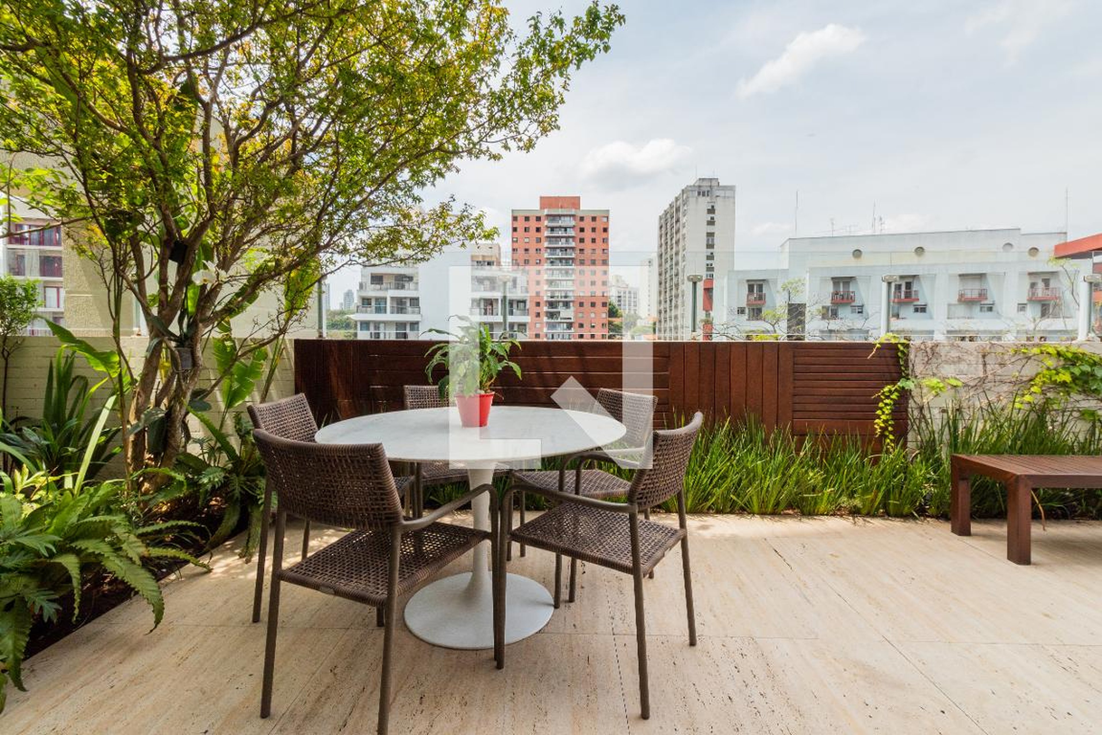 Área externa - Roof Vila Madalena