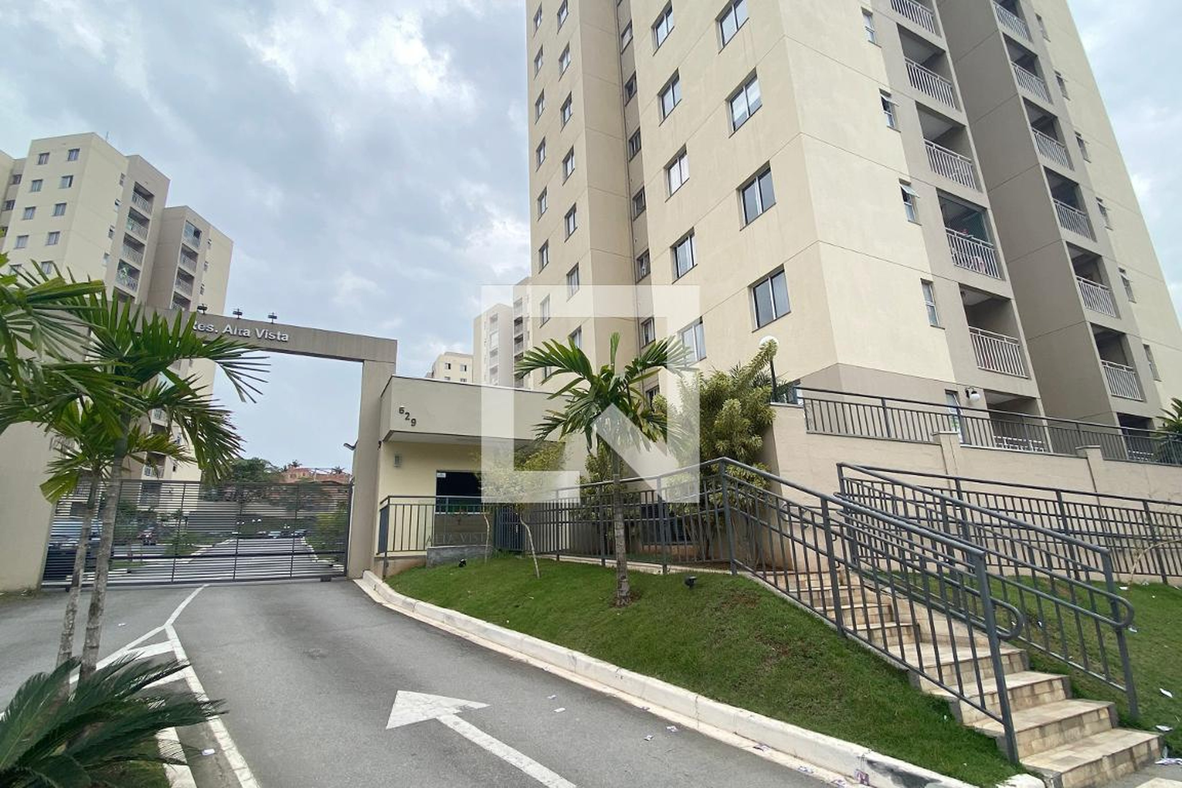 Fachada do Condomínio Condomínio Alta Vista