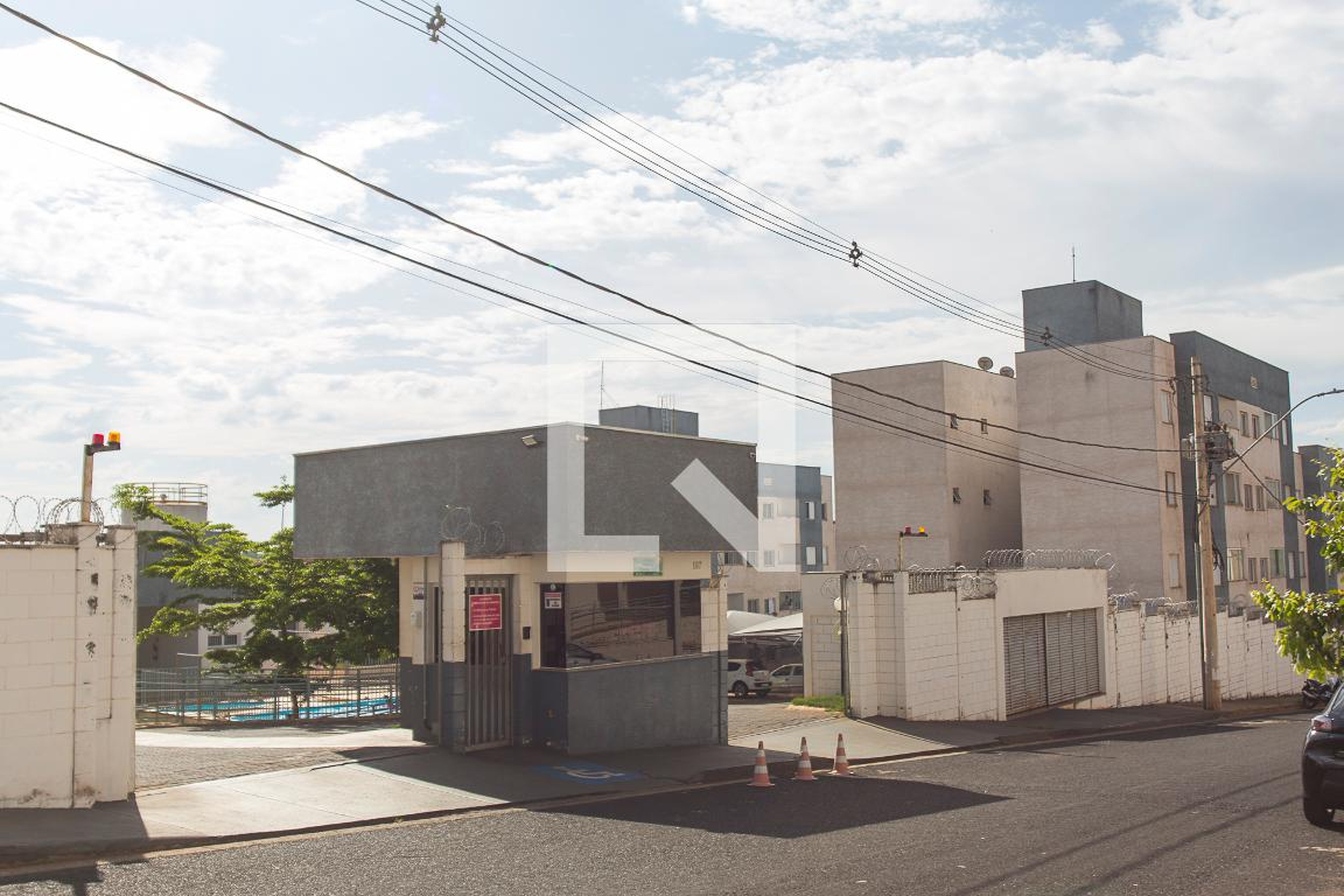 Fachada do Condominio Condomínio Monte Sul