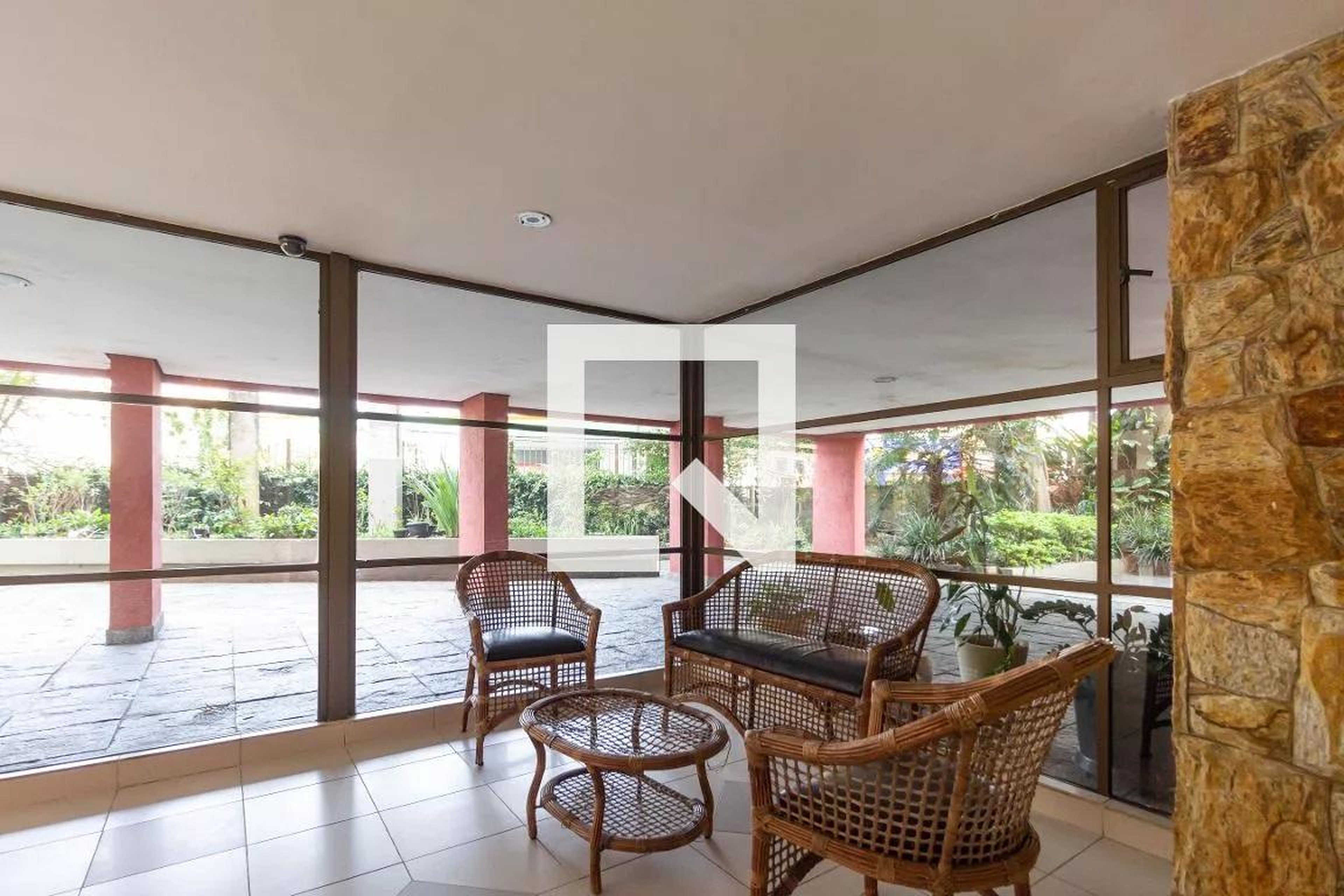 Hall social - Conjunto Residencial Novo Mundo