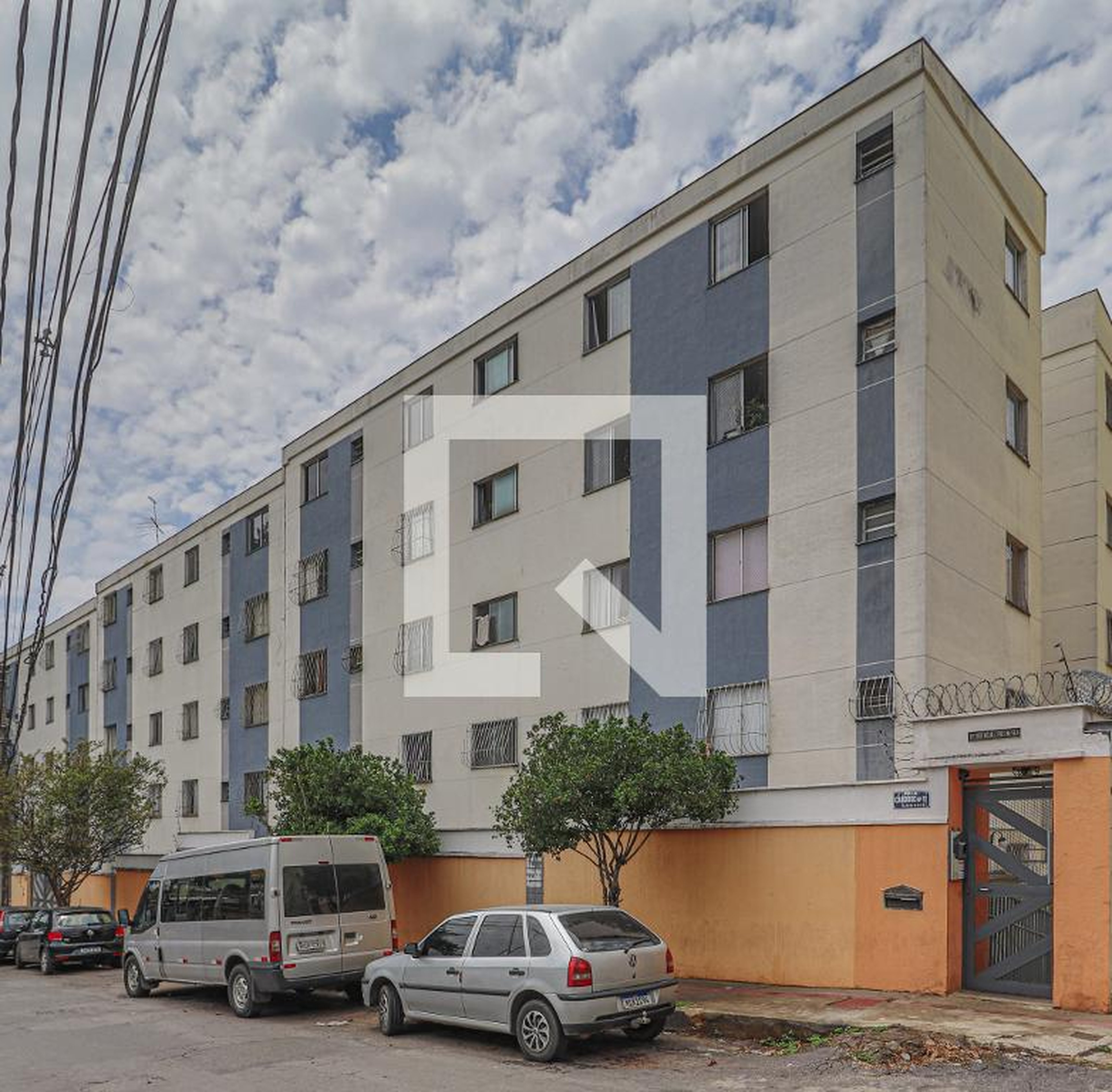 Fachada do Condomínio Residencial Polinésia