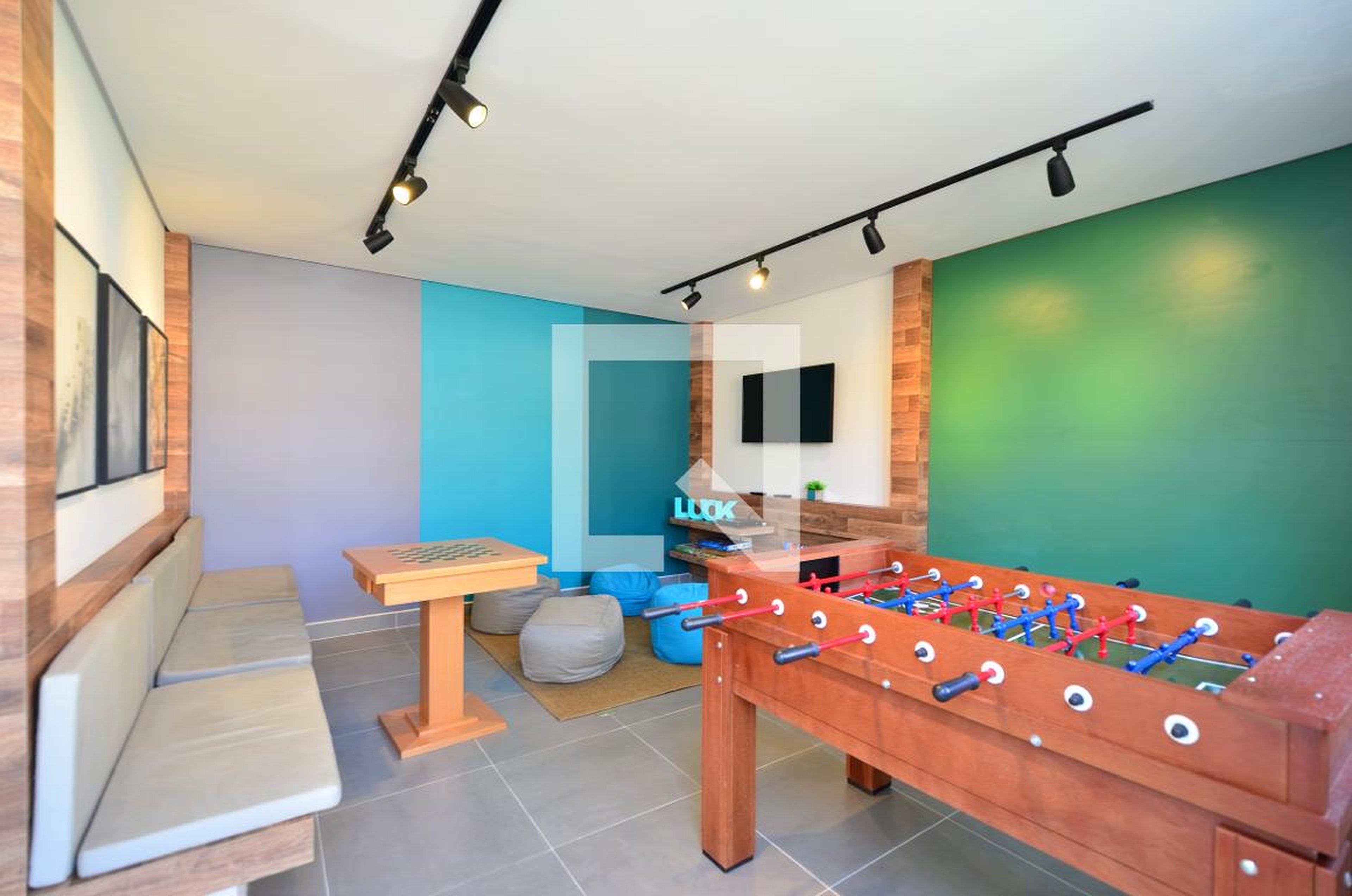 Salão de jogos - Edifício You, Link Saude