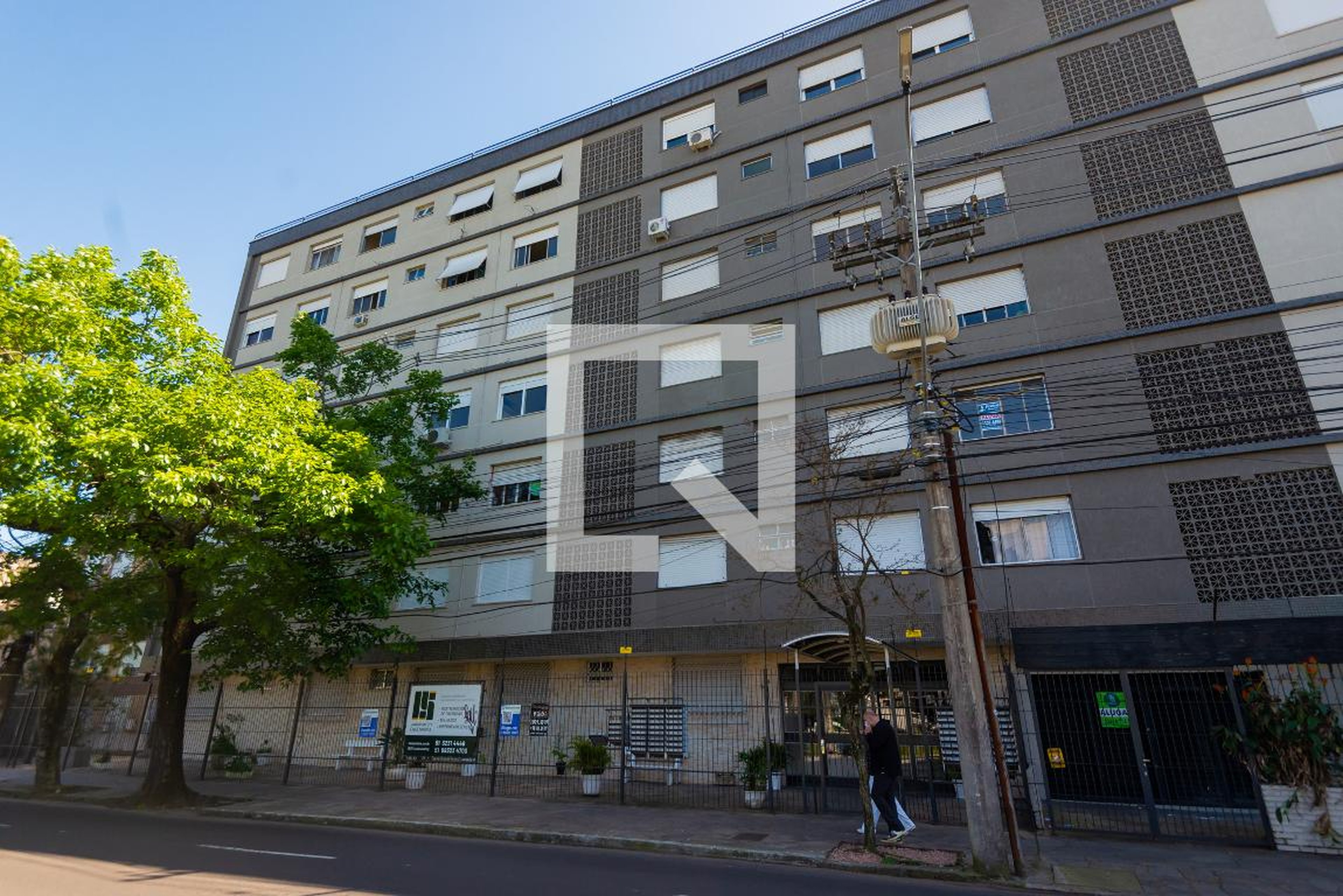 Fachada do Condomínio Edifício Bertioga