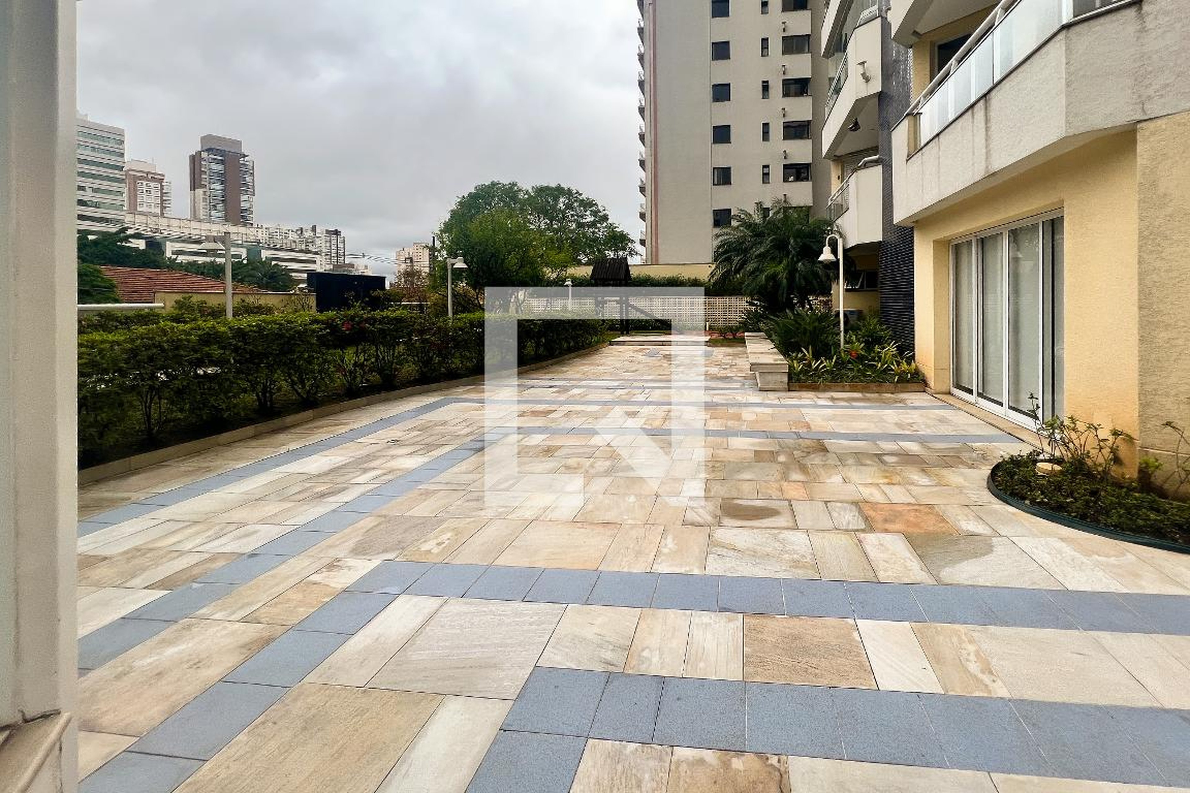 Área externa - Edifício Olympique Residence