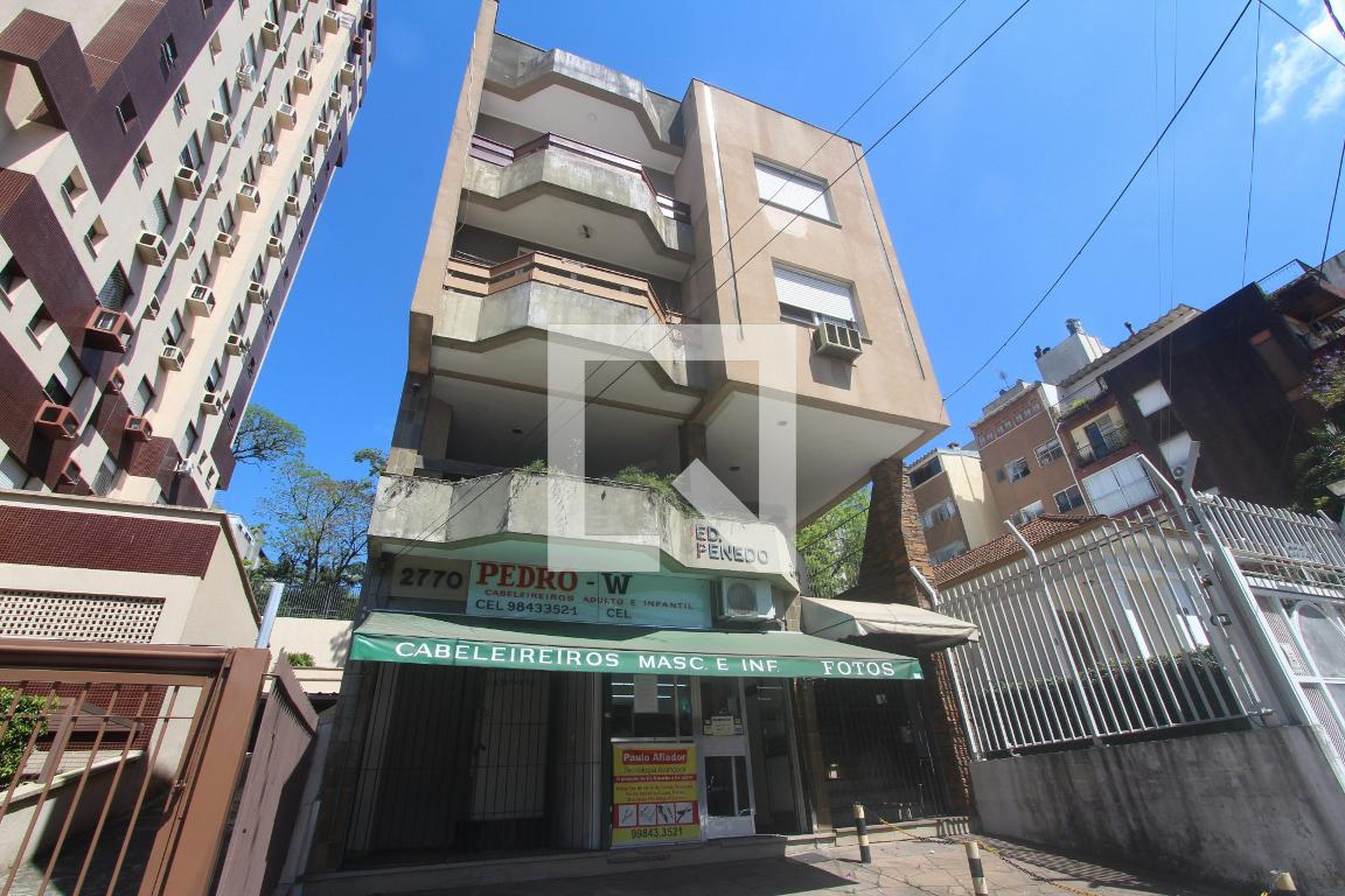 Fachada do Condomínio Edifício Penedo